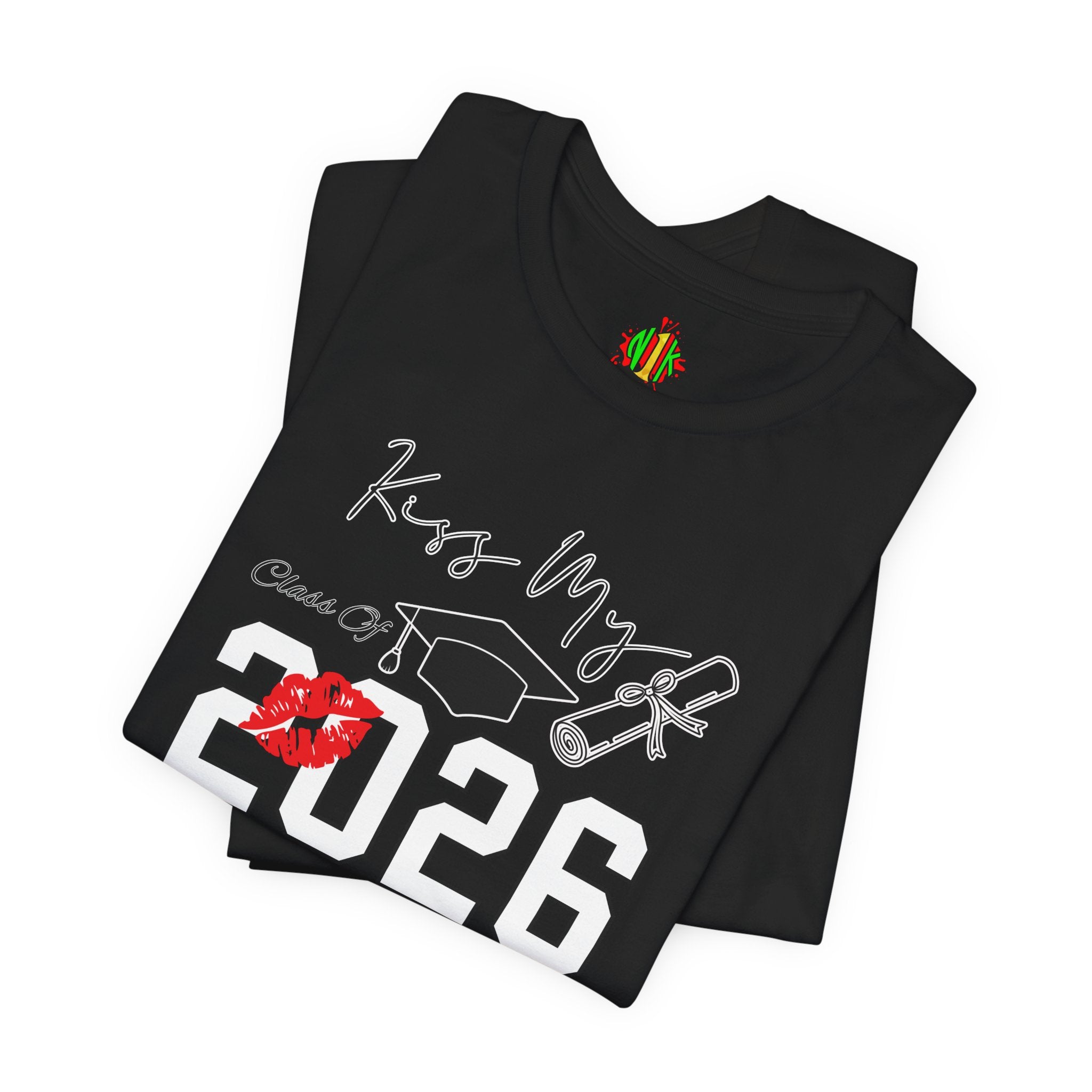 2026 Graduation Tee, Unisex Graduation Shirt, Class of 2026 Apparel, Kiss My Grad Tee, Trendy Graduation Gift, Celebration T-shirt, [...]