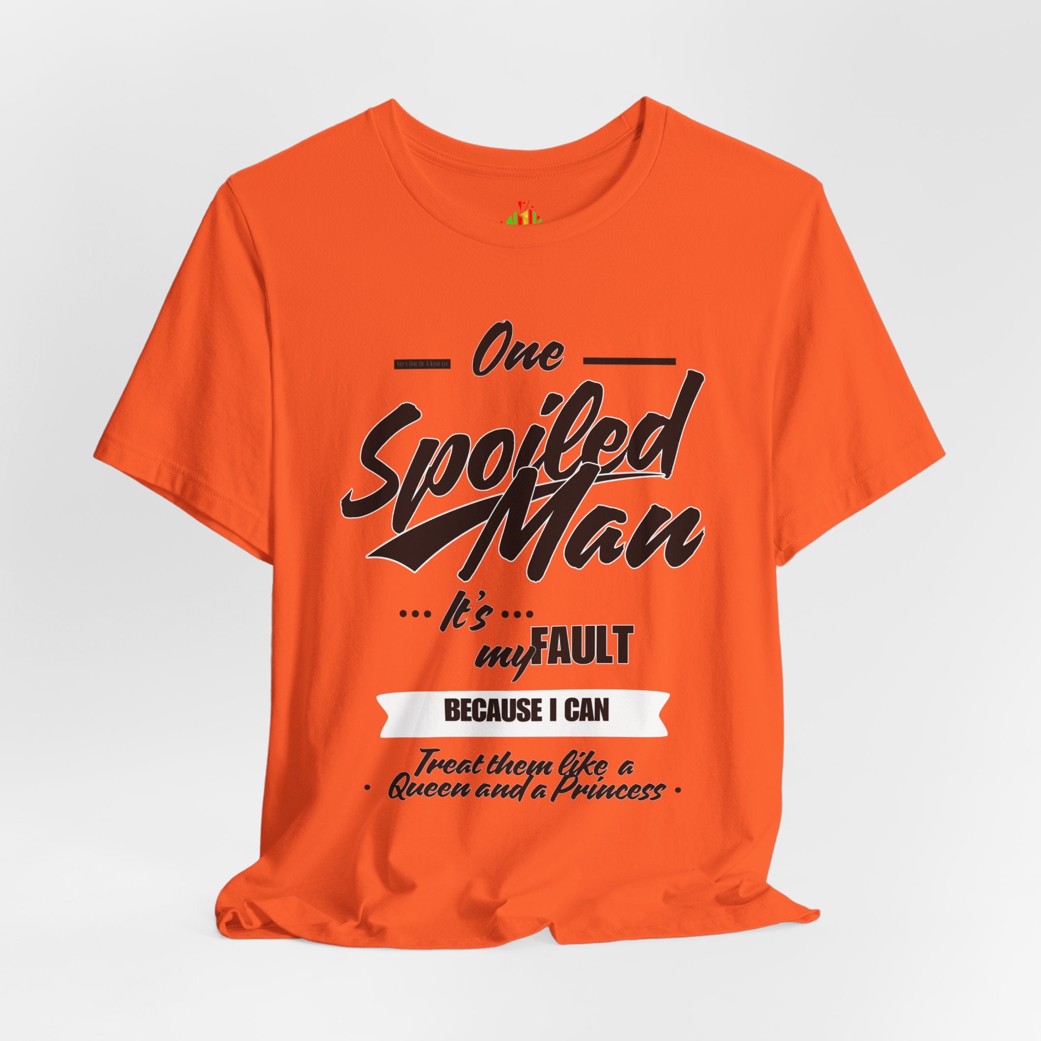 Spoiled Man Graphic Tee - Perfect for Celebrating Special OccasionsT-ShirtSpoiled Man Graphic Tee