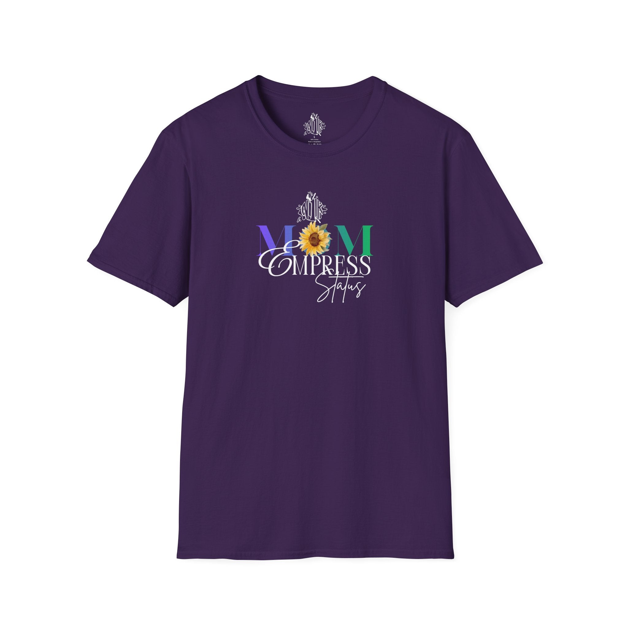 Celebrate Mom — Floral Sunflower Empowerment Graphic T-Shirt