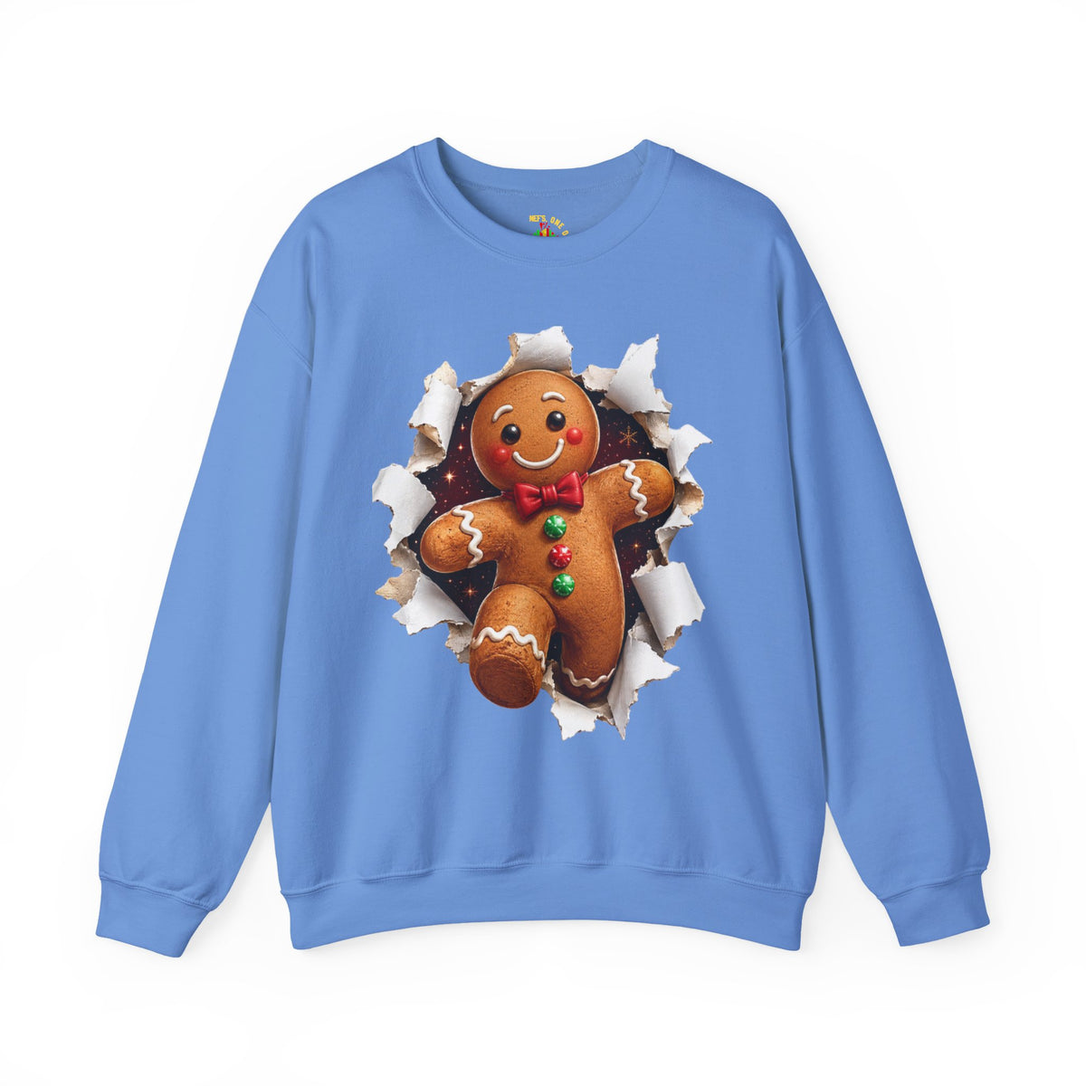 Gingerbread Man Christmas Crewneck Sweatshirt