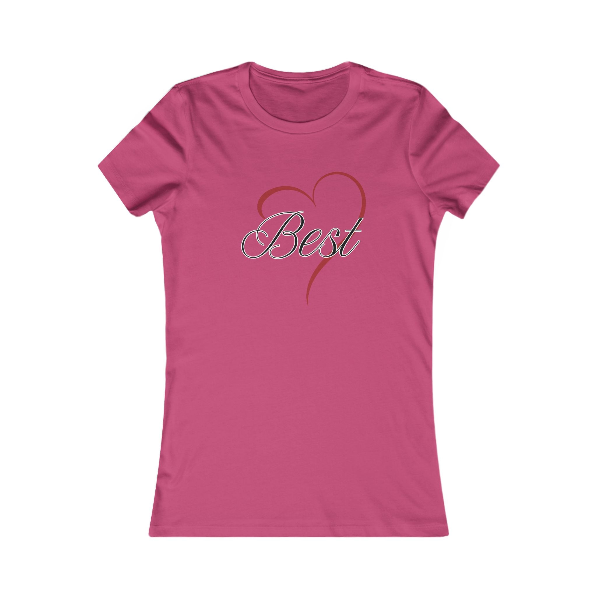 Best (Friend) Heart Women's Tee - Cute Gift for Holidays, Birthday, FrT-ShirtFriend Heart Women's Tee