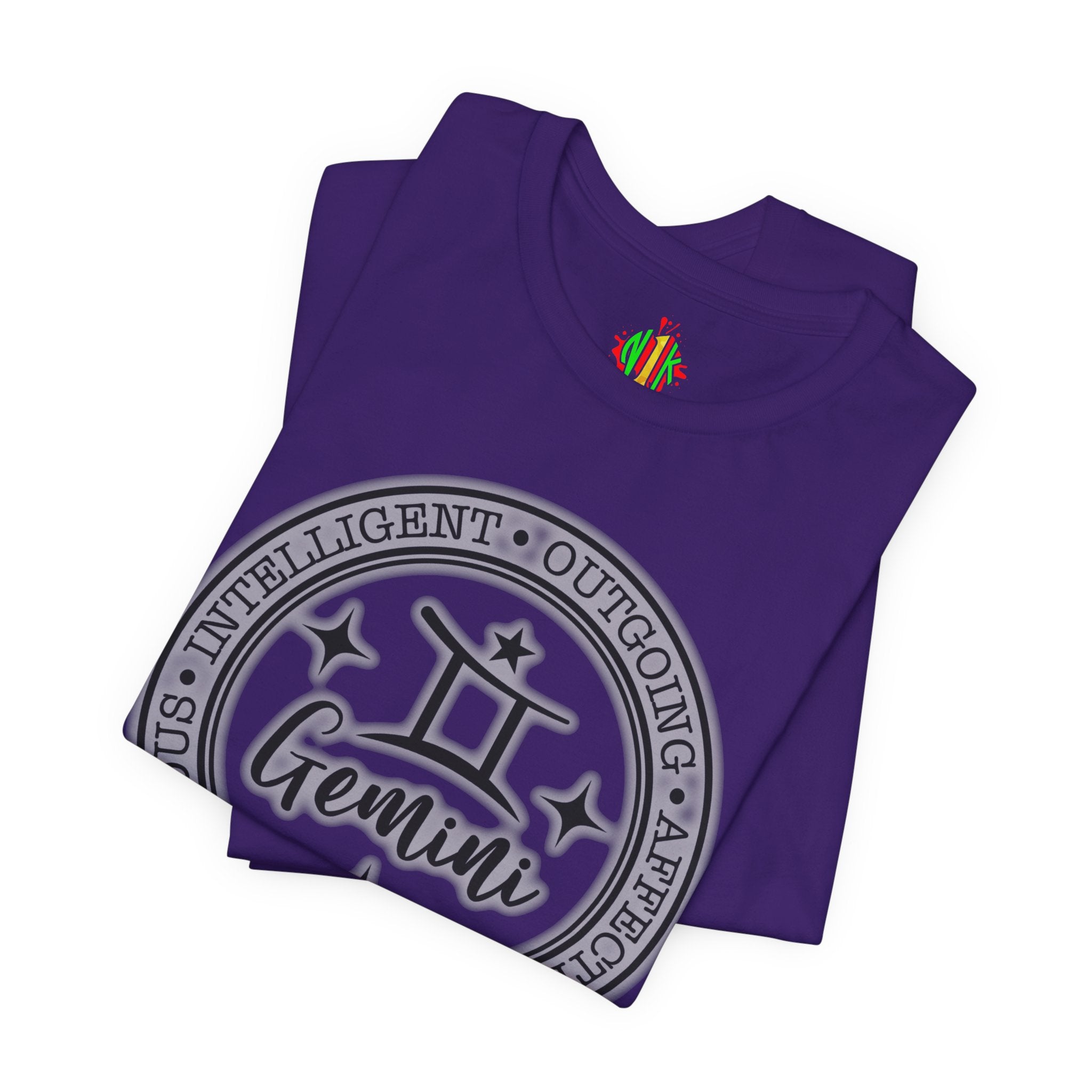 Gemini Zodiac Tee: Stylish Astrology Shirt for Astronomy Lovers, Birthday Gift, Unisex Tee, Horoscope Apparel, Casual Wear