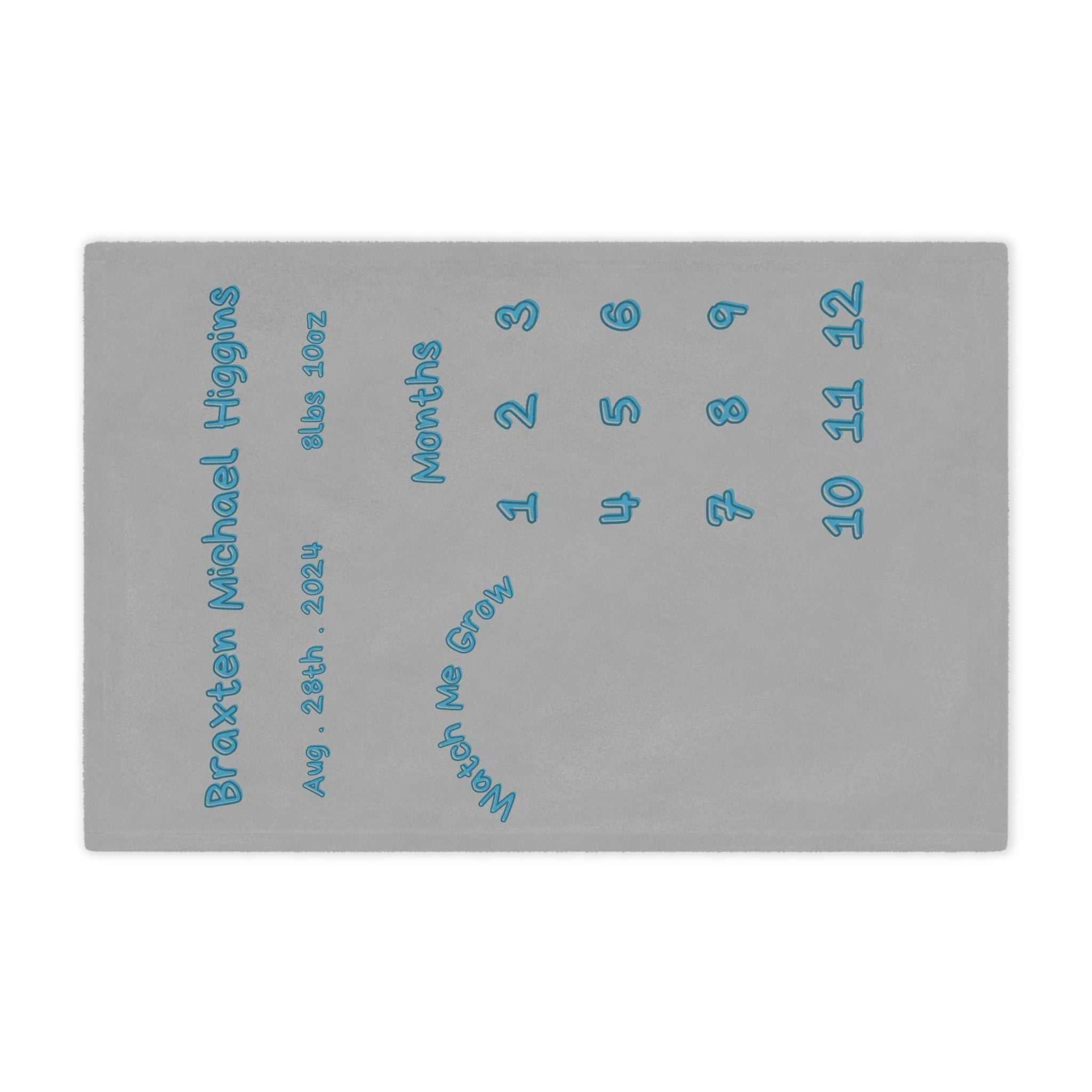 Grow with me Microfiber BlanketHome DecorMicrofiber Blanket