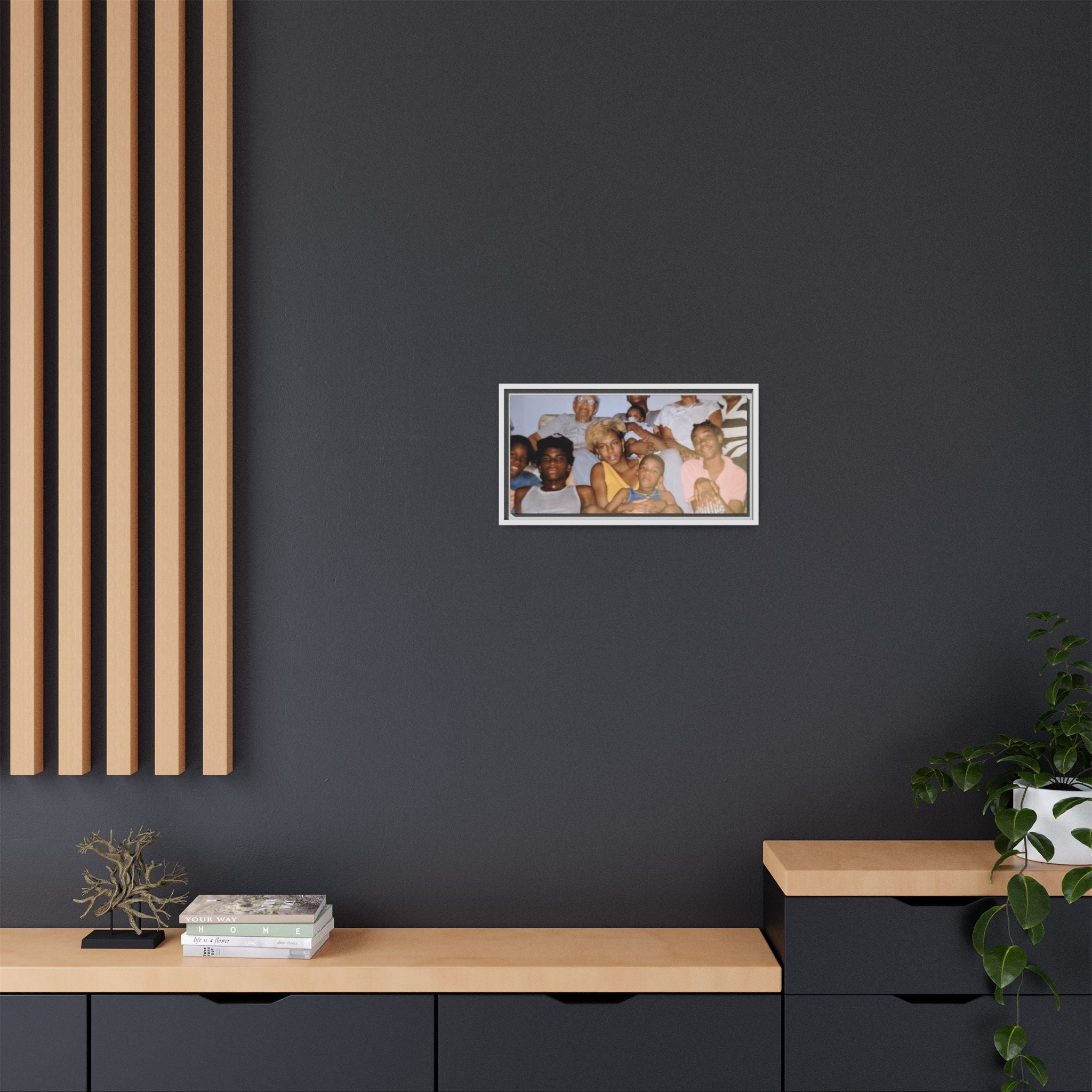 Ccustomizable Framed Canvas — Horizontal Matte Wall Art