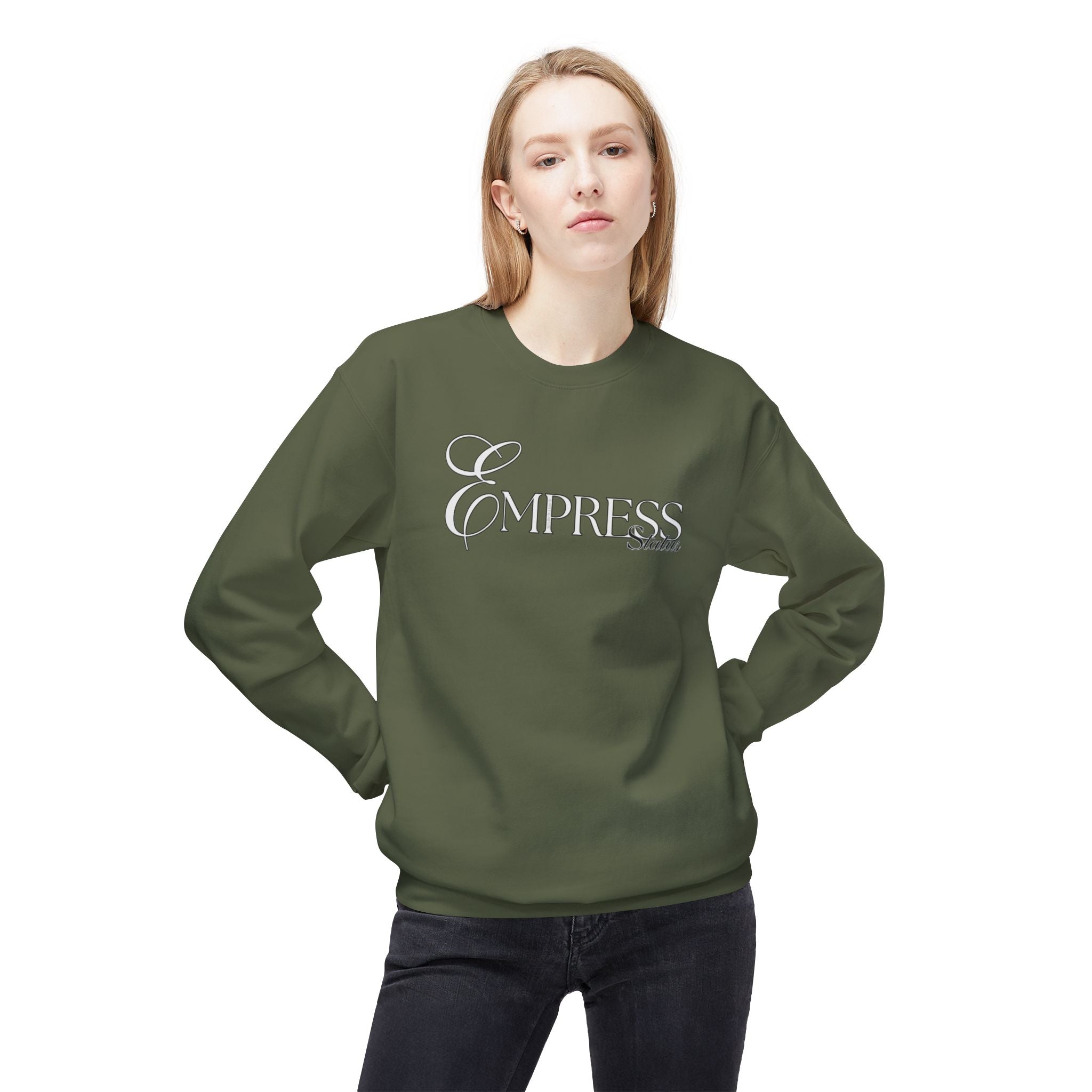 Empress Crewneck Sweatshirt - Cozy Casual Wear, Unisex Fashion, Gift fSweatshirtEmpress Crewneck Sweatshirt