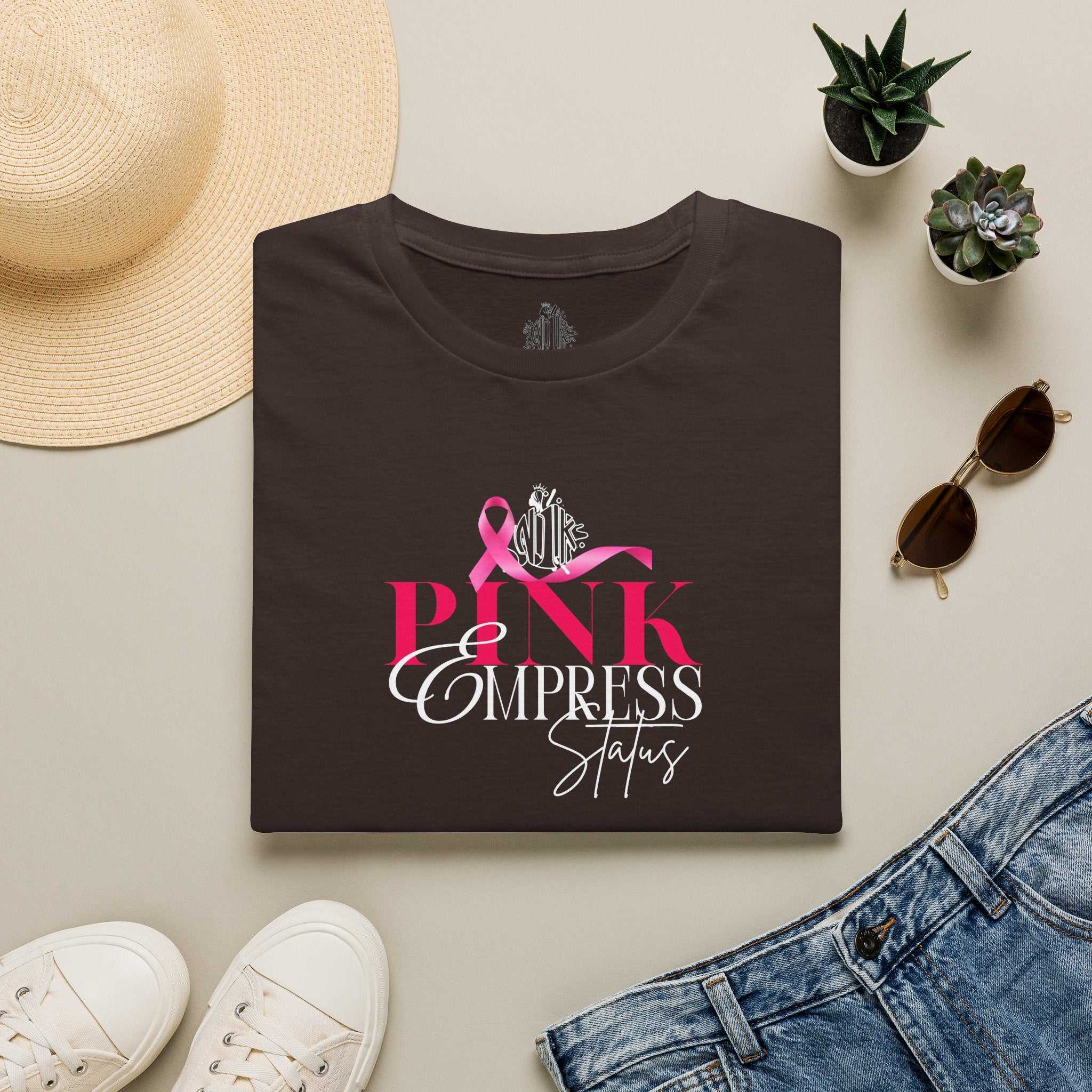 Pink Empress Ladies T-Shirt – 'Pink Empress' Script Graphic