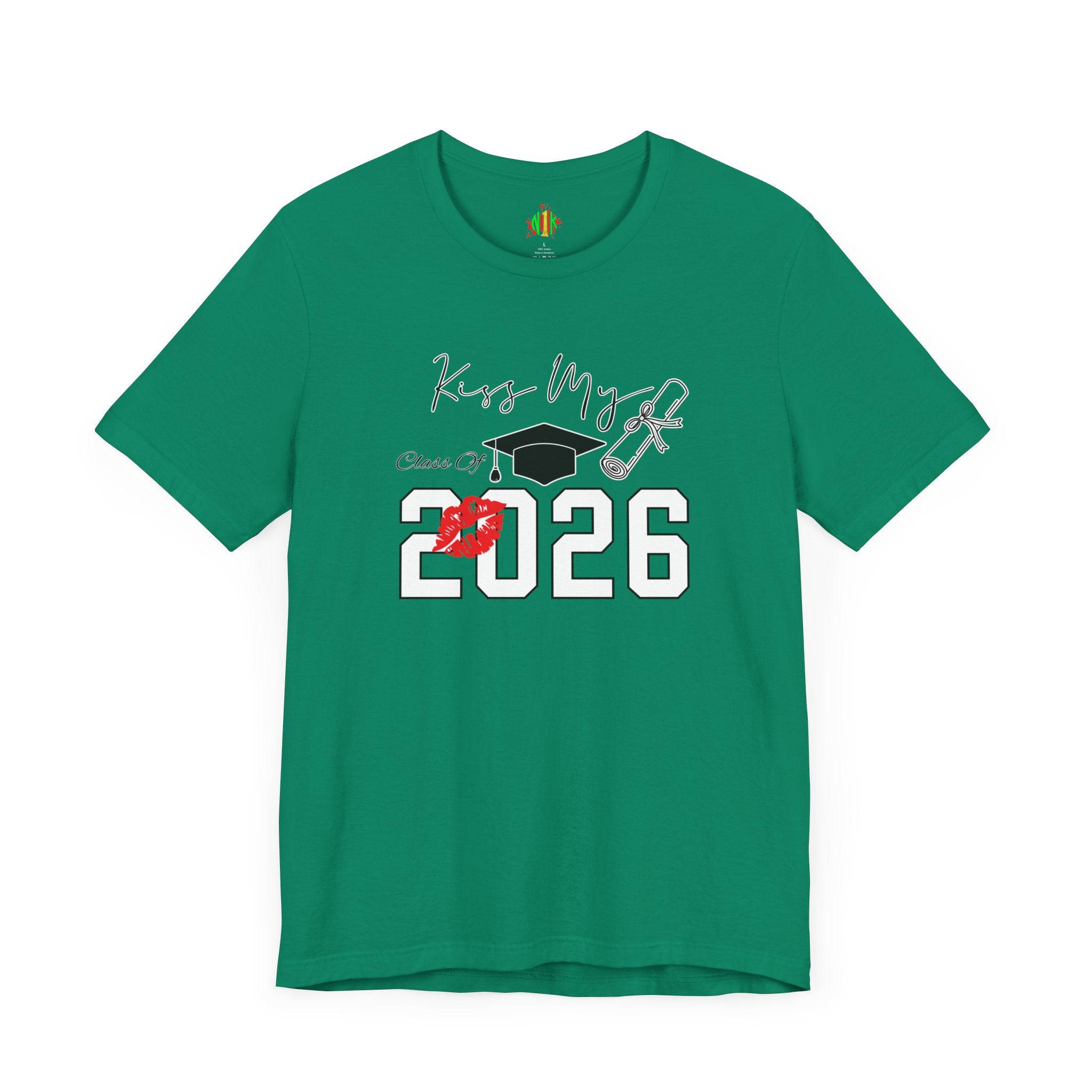 2026 Graduation Tee, Unisex Graduation Shirt, Class of 2026 Apparel, Kiss My Grad Tee, Trendy Graduation Gift, Celebration T-shirt, [...]