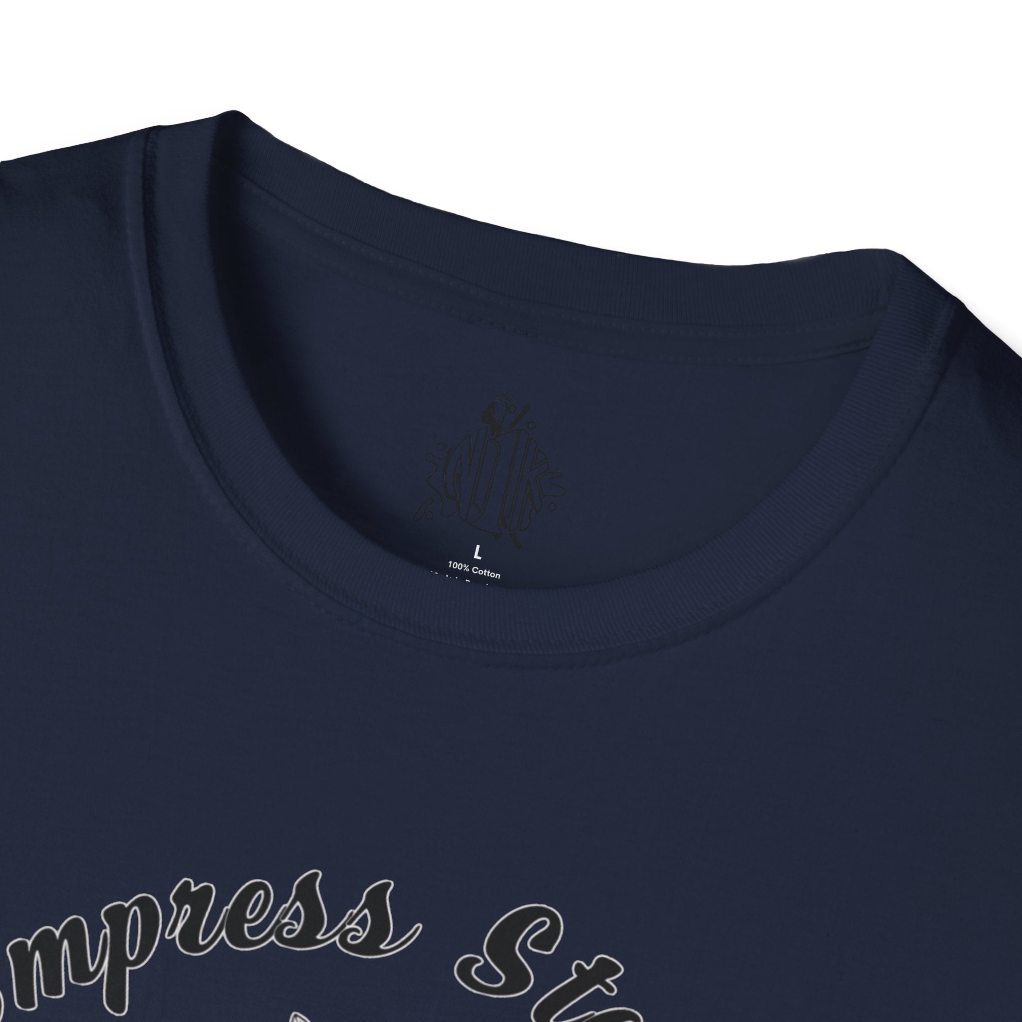 Empress Black Girl Floral Status T-shirt