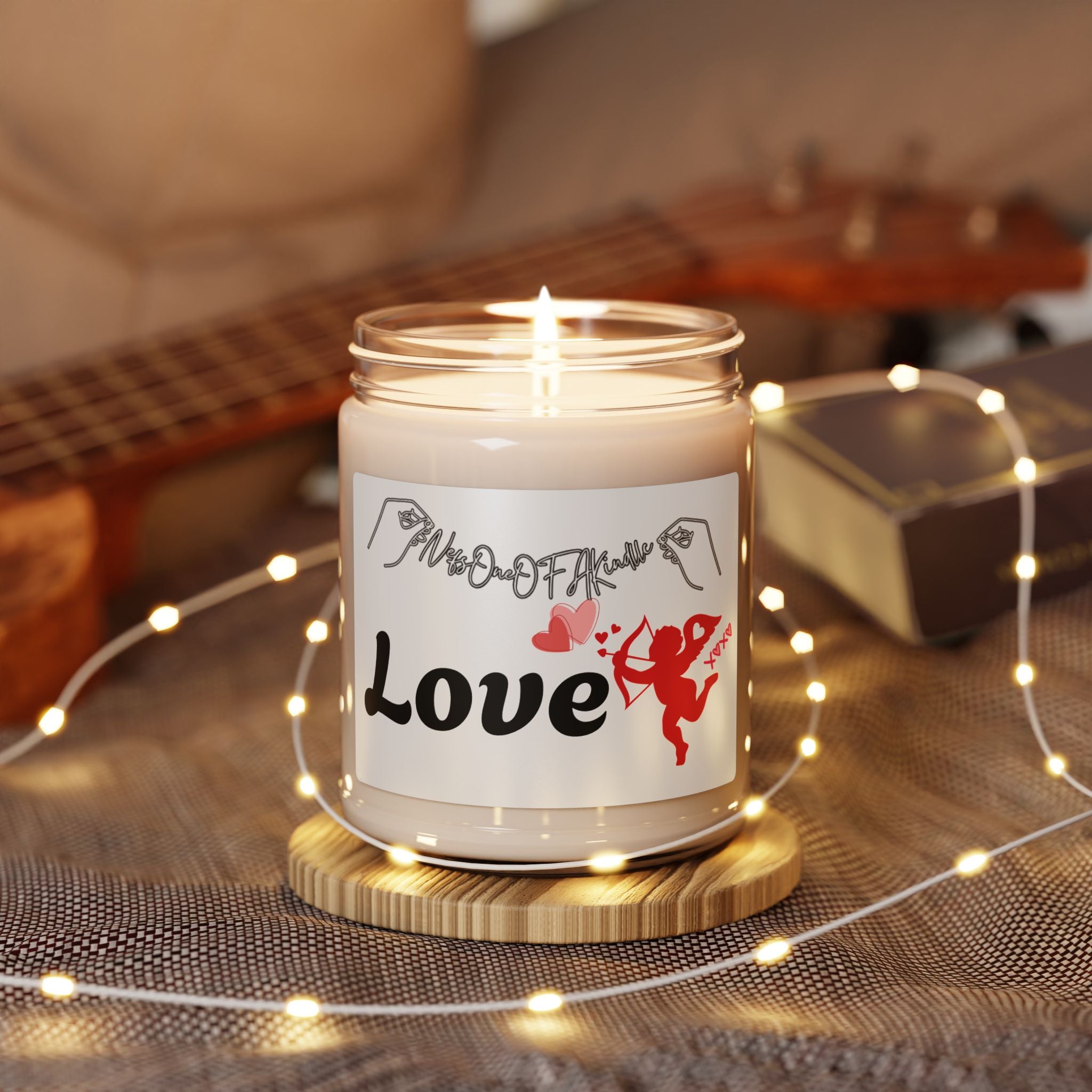 Valentine Scented Love Soy Candle, 9oz