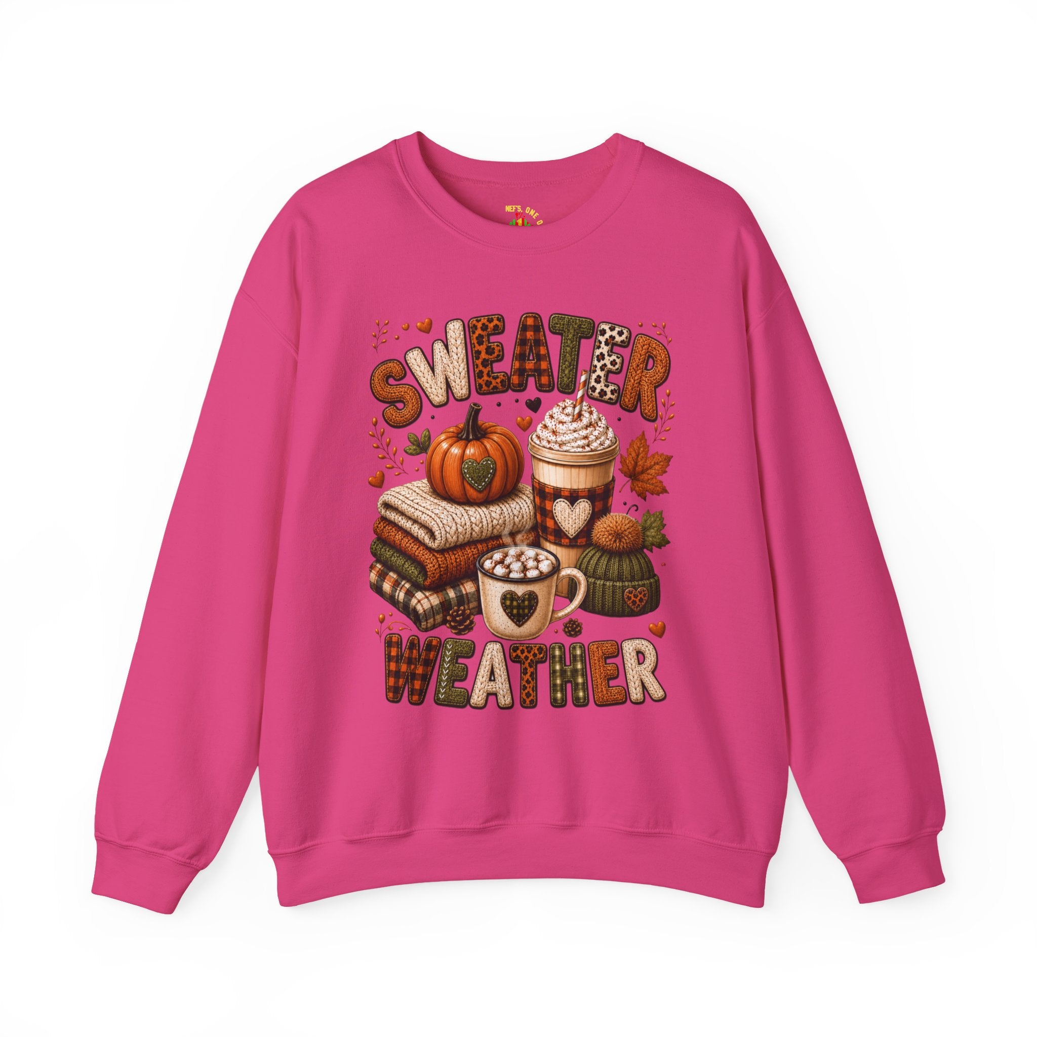Sweater Weather Autumn Crewneck Sweatshirt