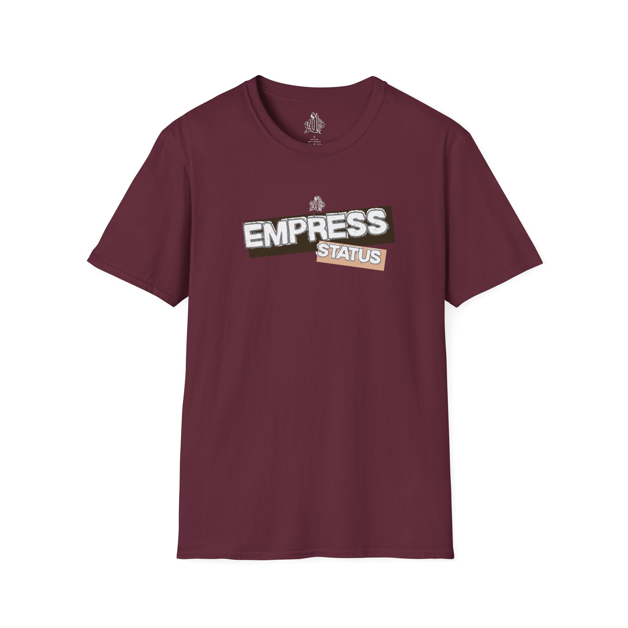 Empress Status Graphic Tee — Bold Feminine Statement T-Shirt
