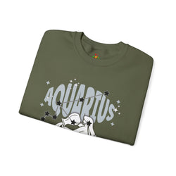 Aquarius Zodiac Casual classic unisex heavy blend crewneck sweatshirt