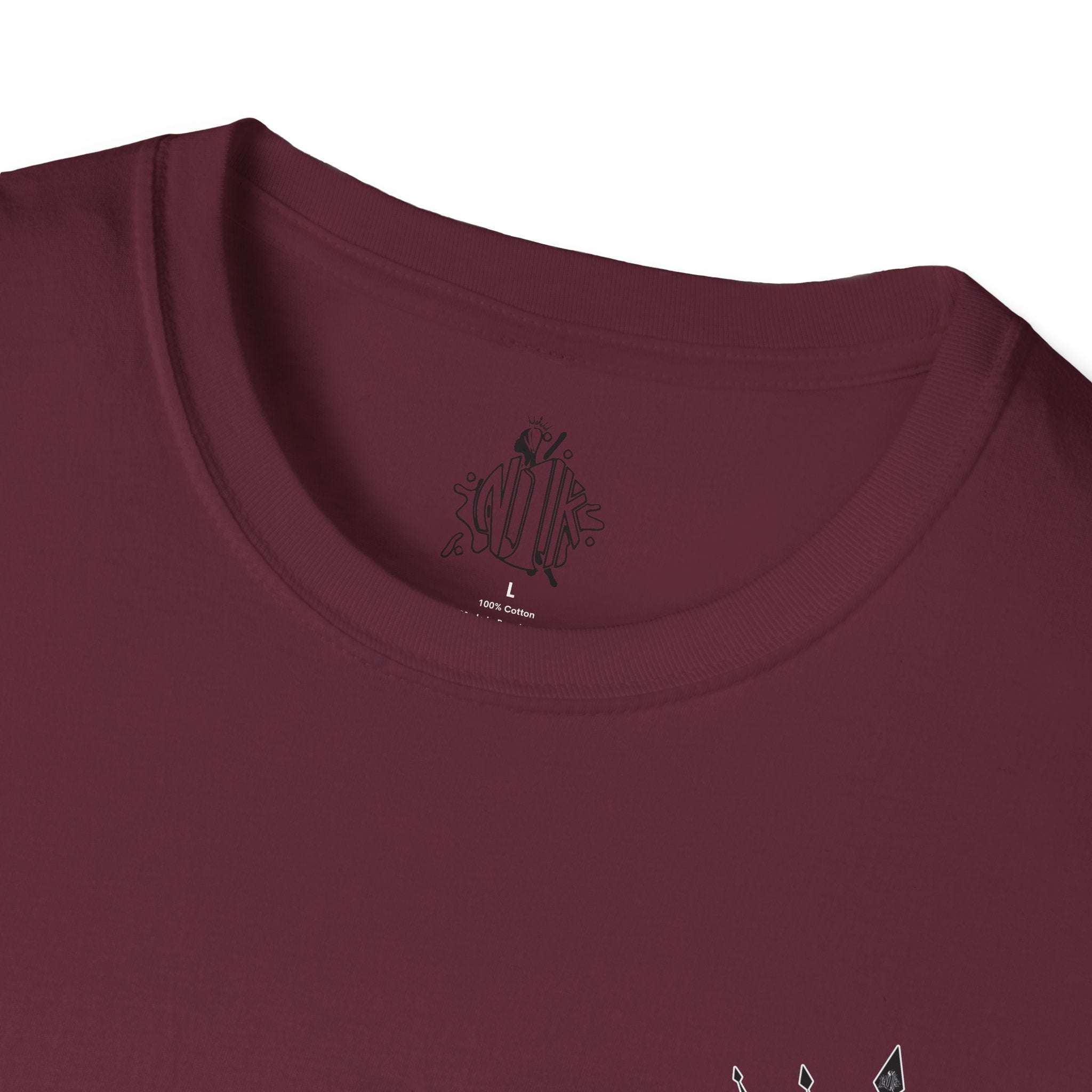 Eye of Horus Chest Logo Empress Tee — Minimal Egyptian Symbol T-Shirt