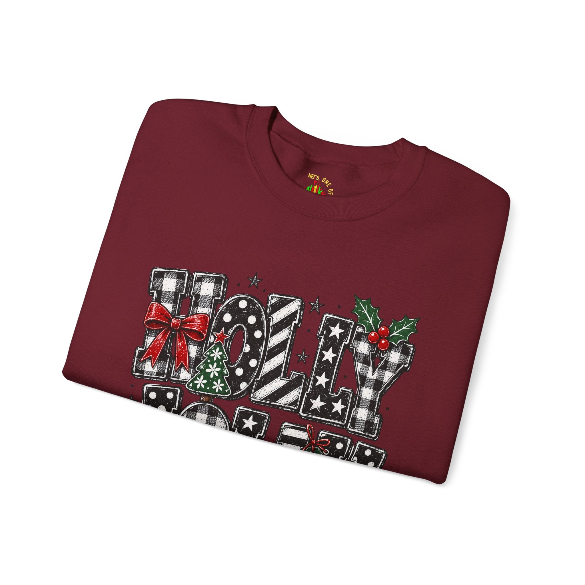 Merry Noel Christmas Reindeer Crewneck Sweatshirt