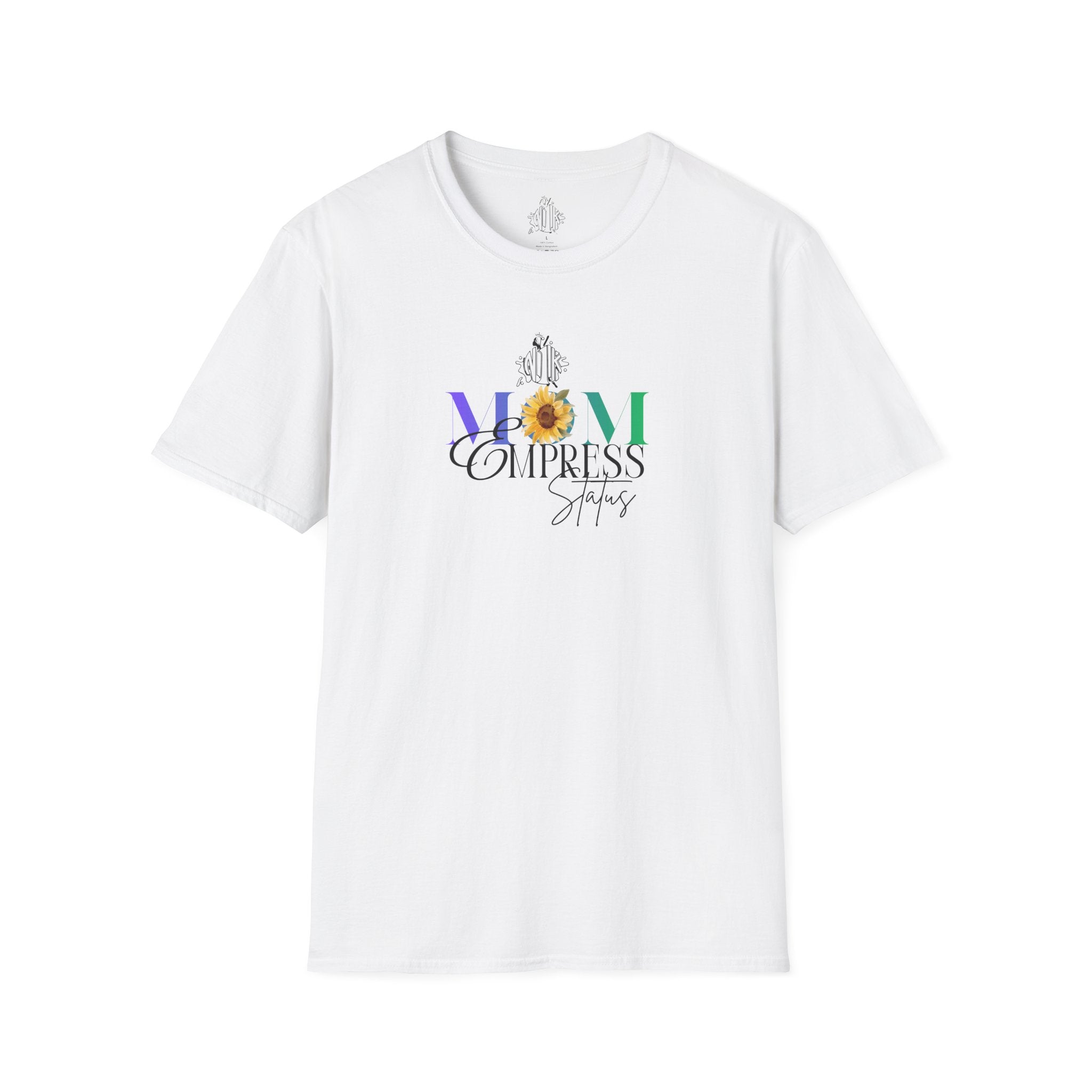 Celebrate Mom — Floral Sunflower Empowerment Graphic T-Shirt