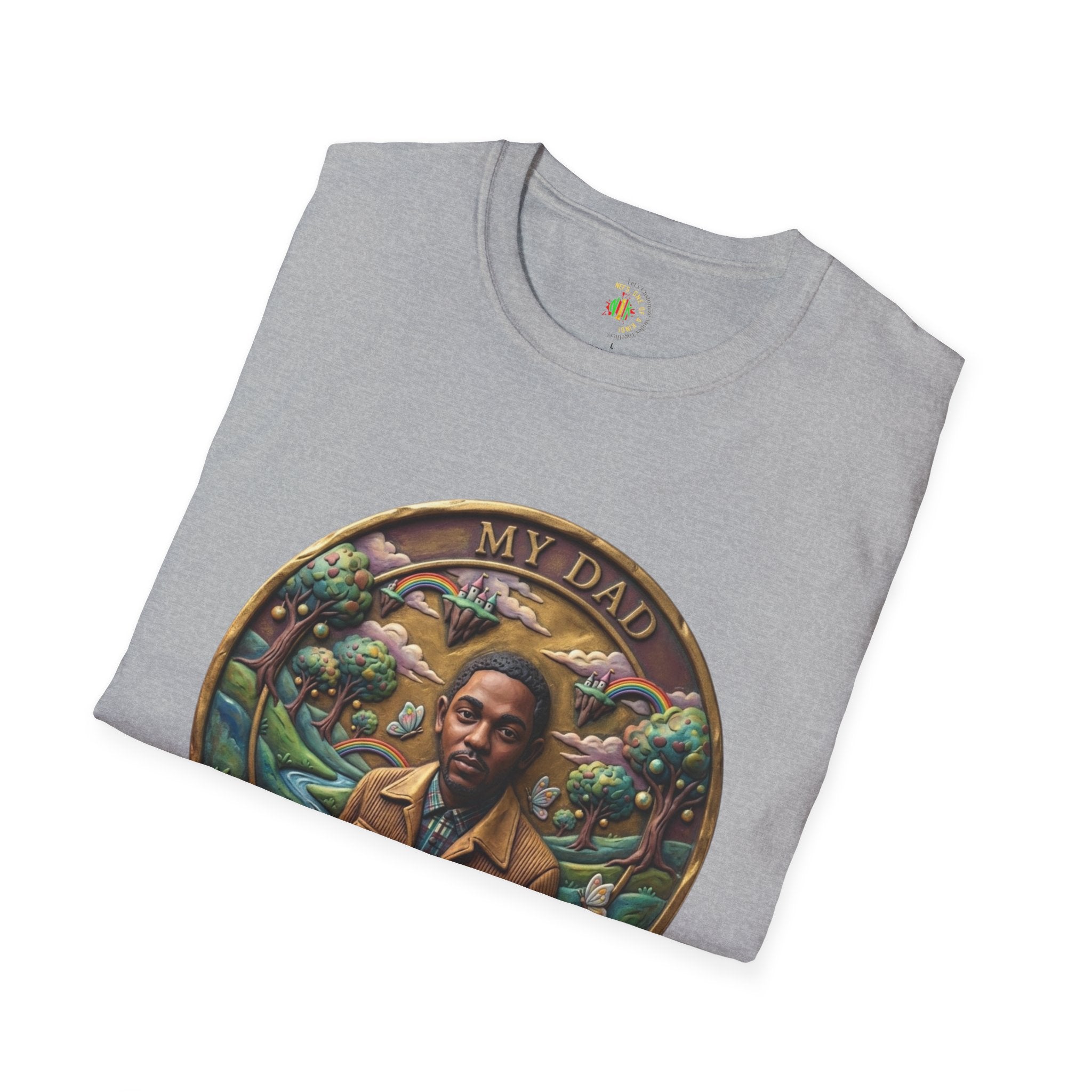 Todd Another Customized My Dad Portrait Coin Tee Graphic T-Shirt