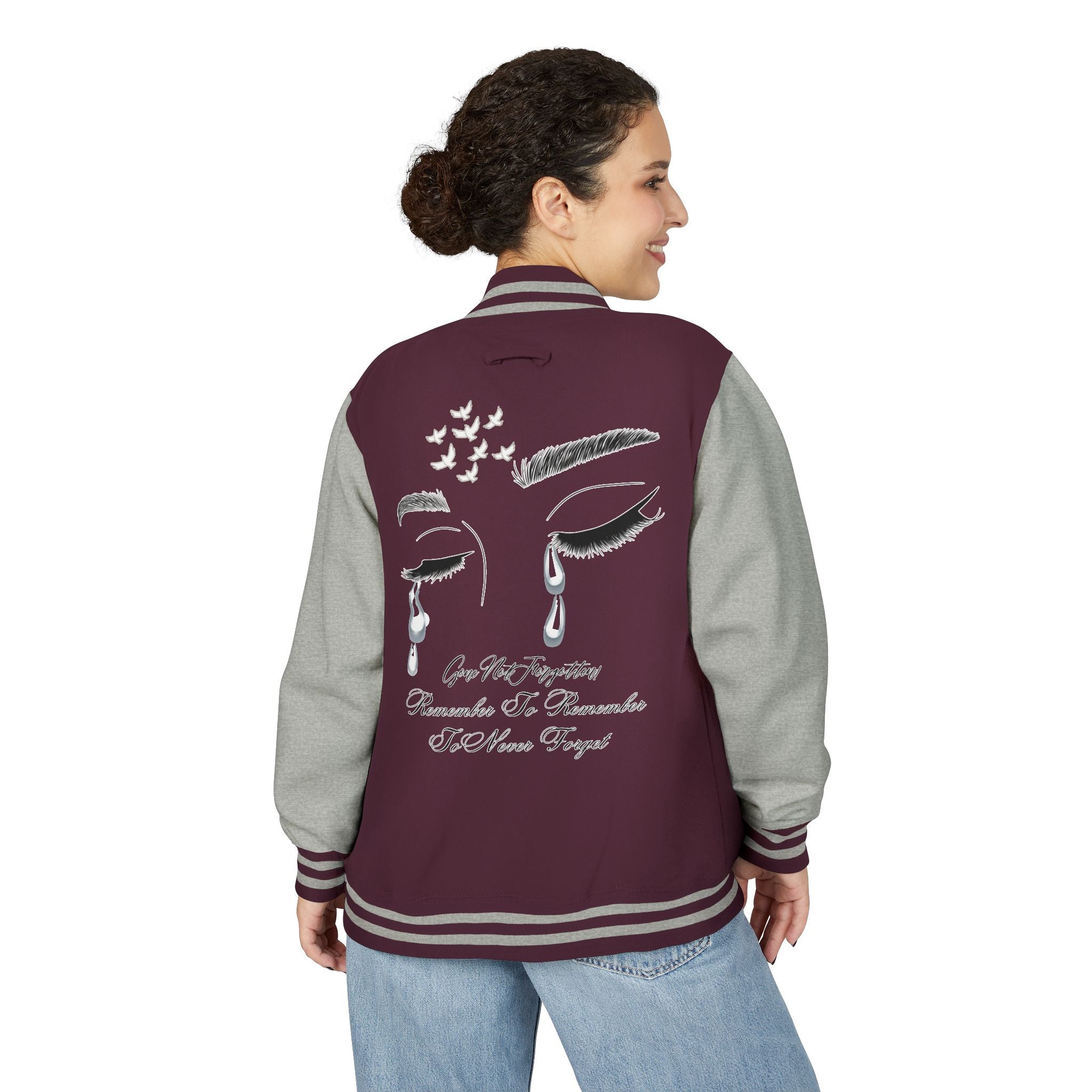 Gone Not Forgotten  ES Heavyweight Letterman Jacket
