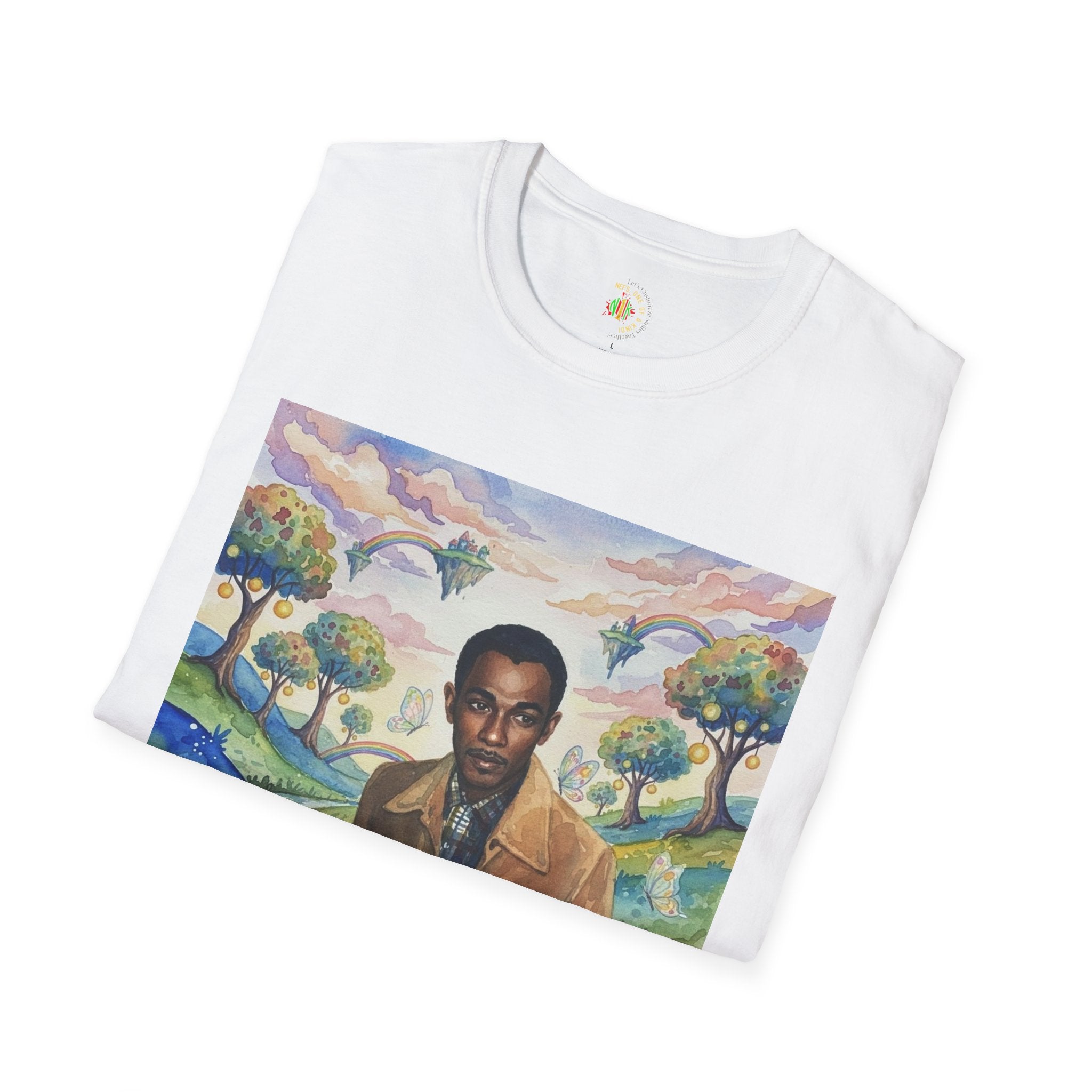 Todd Another Customized Smile Portrait Tee Graphic T-Shirt