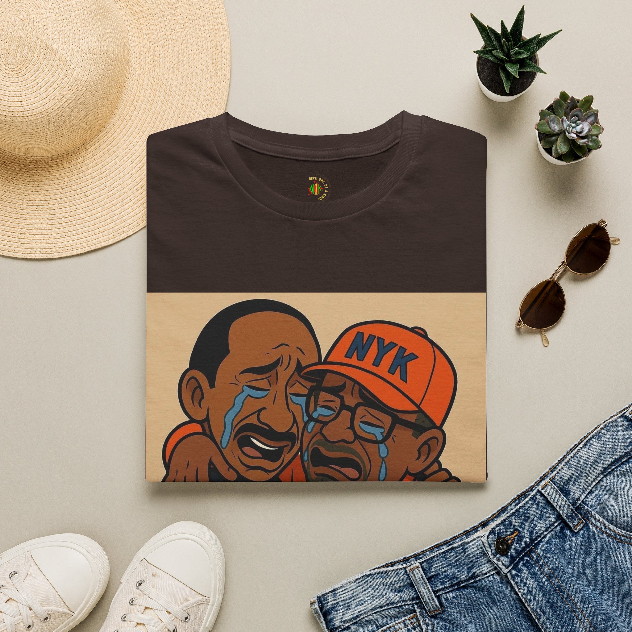 Todd Another Customized Smile Crying Fans NYK Tee Graphic T-Shirt — Emotional Art T-Shirt