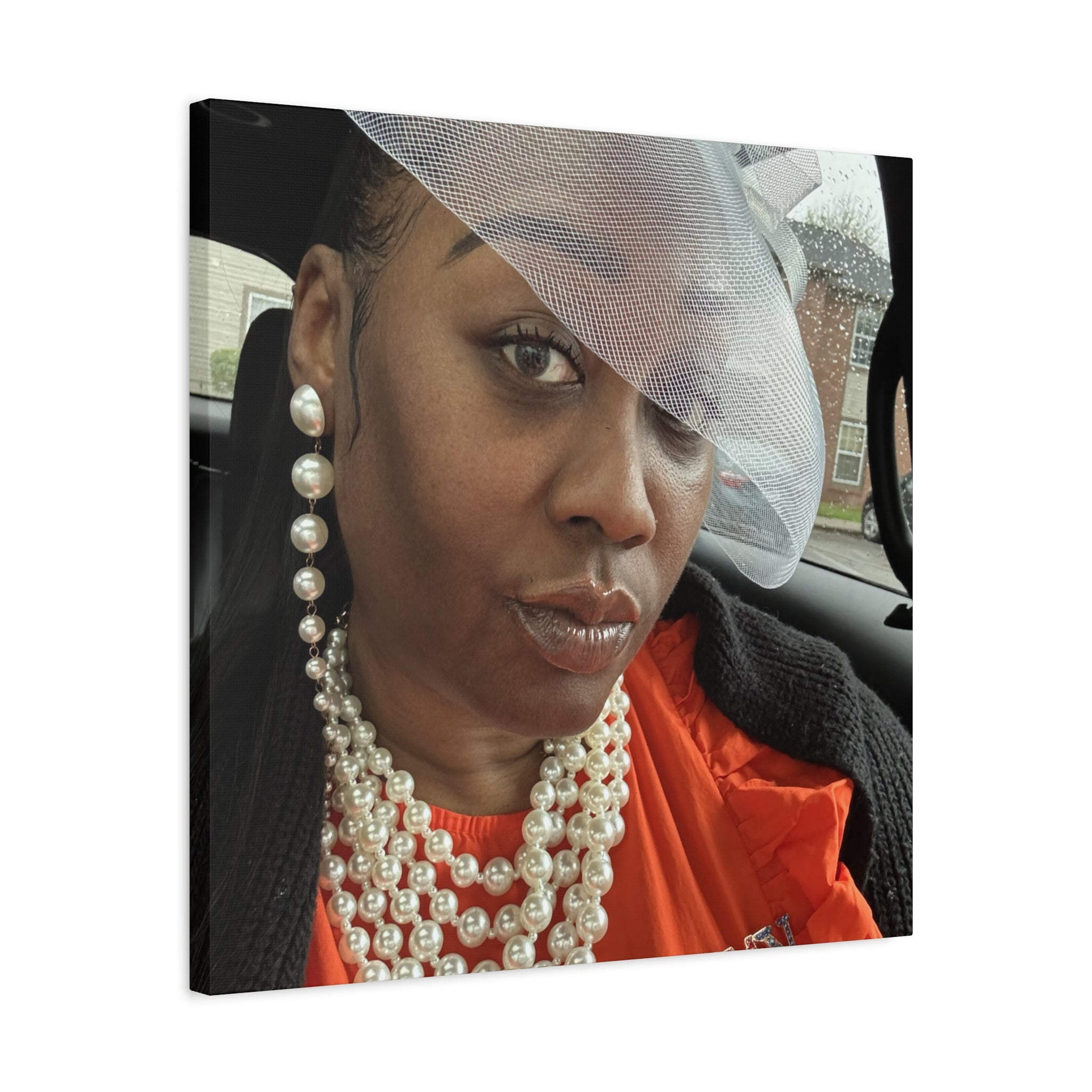 Personalize with your Photo Canvas Print — Square  Matte Wall Art (1.25")