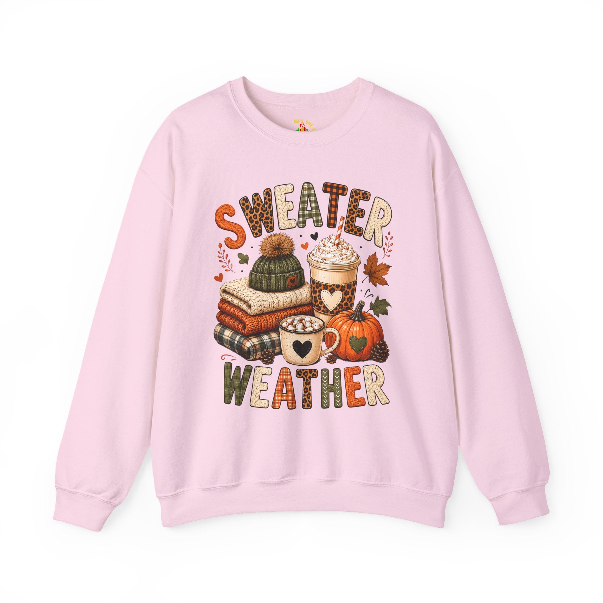 Sweater Weather Autumn Crewneck Sweatshirt