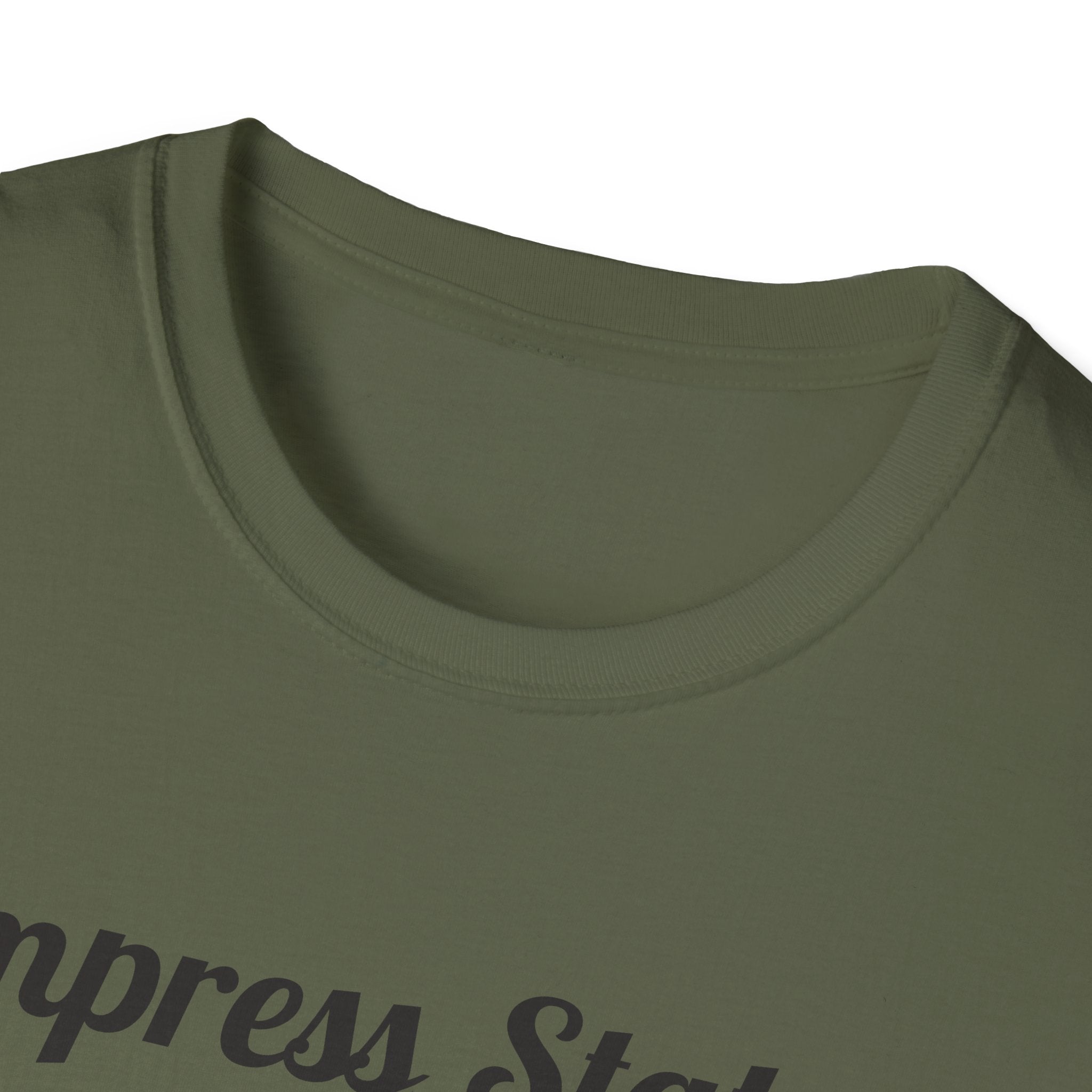 Black Glitter Empress Status Unisex Softstyle T-Shirt