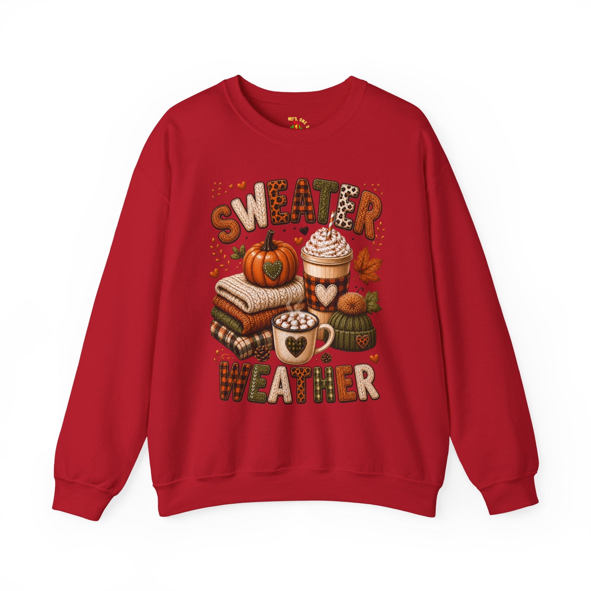 Sweater Weather Autumn Crewneck Sweatshirt