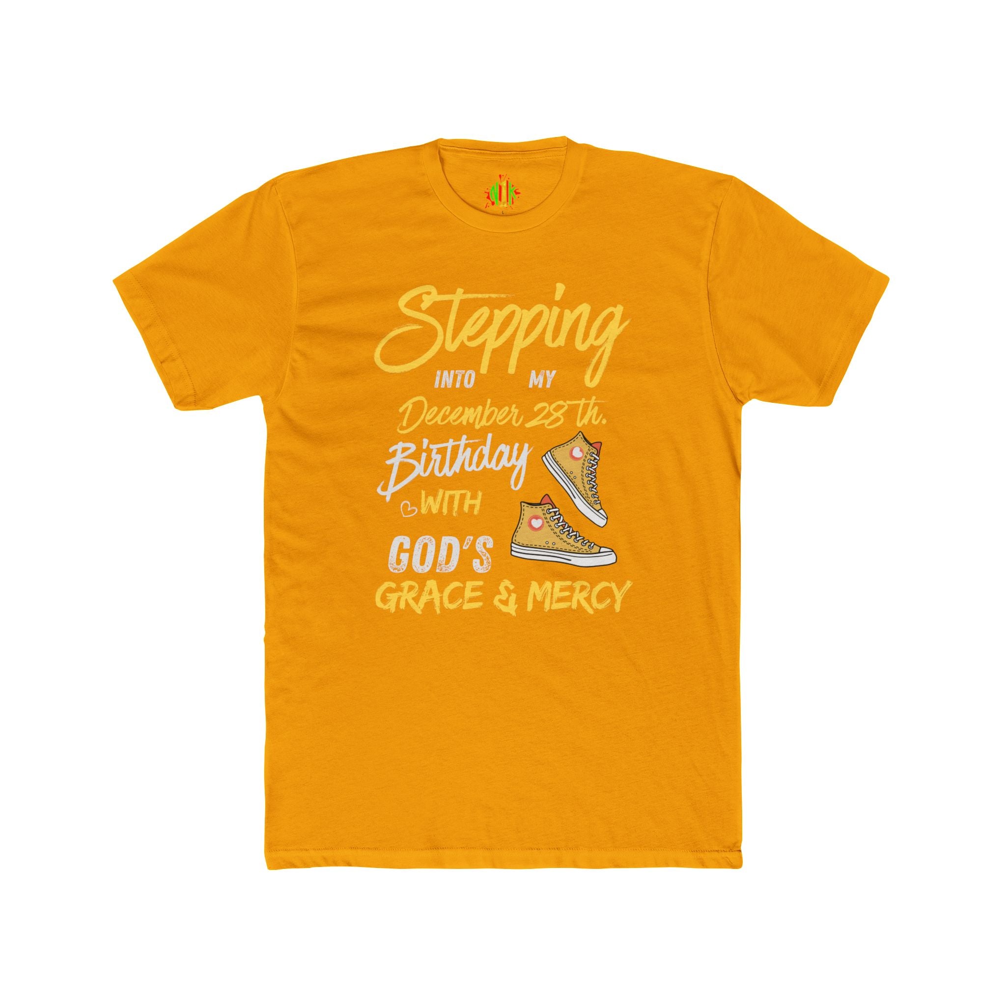 Stepping with God 'Grace & Mercy' Inspirational Birthday TeeT-ShirtGrace & Mercy