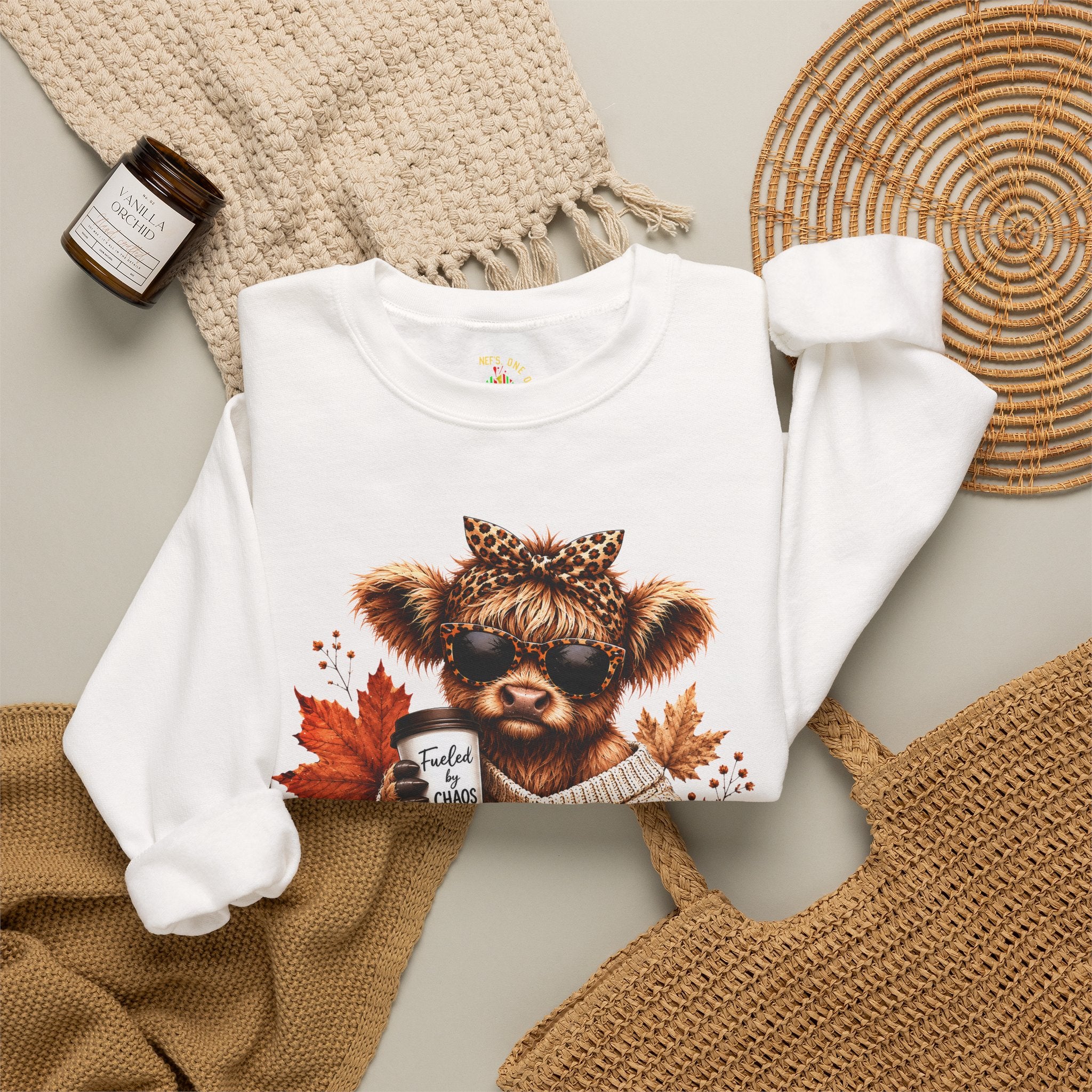 Festive Woodland Animals Christmas Sweatshirt