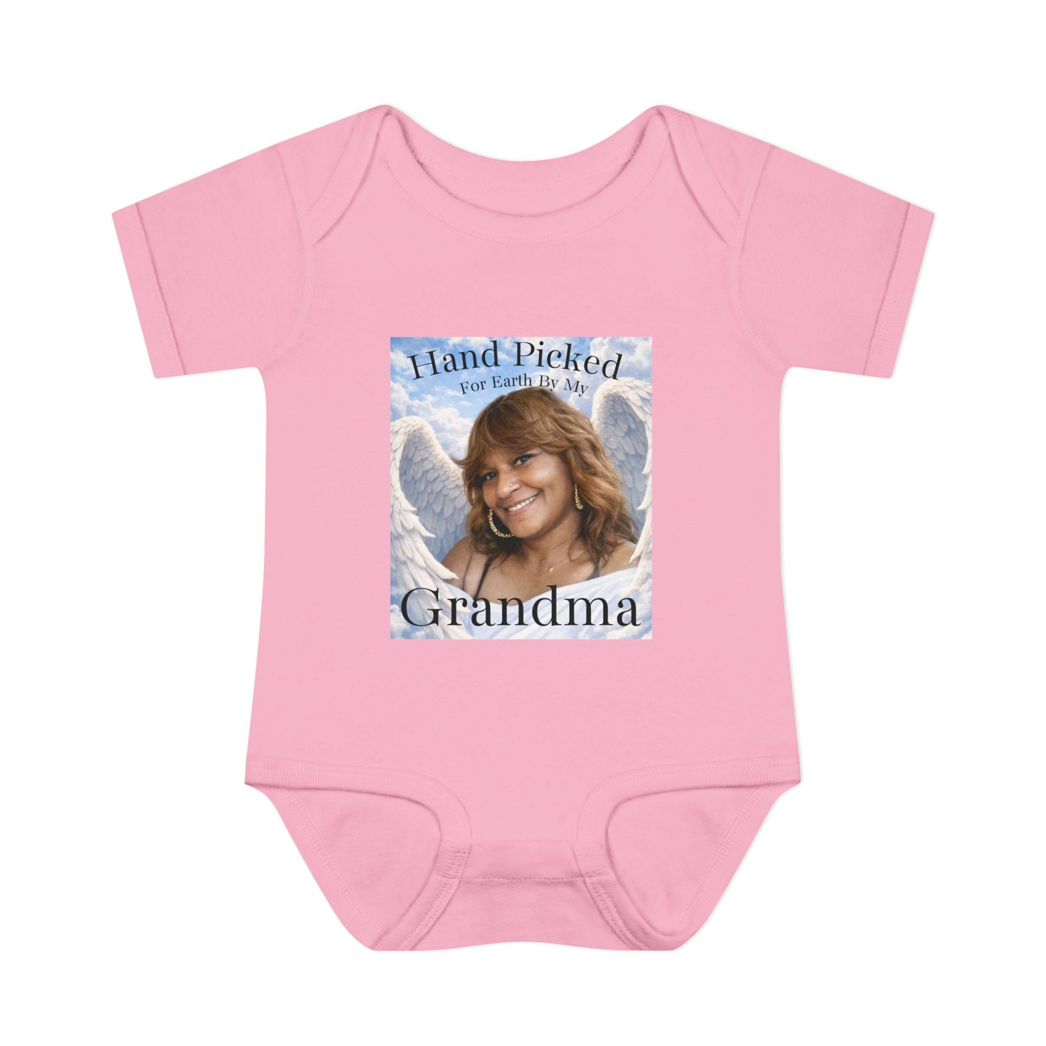 Body da neonato "Scelto per la Terra dalla mia nonna in Cielo" – Tutina commemorativa per neonato