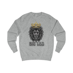 Royal Big Leo Sweatshirt for Zodiac Lovers, Astrology Apparel, Unisex Gift, Birthday Celebrations, Cozy Style