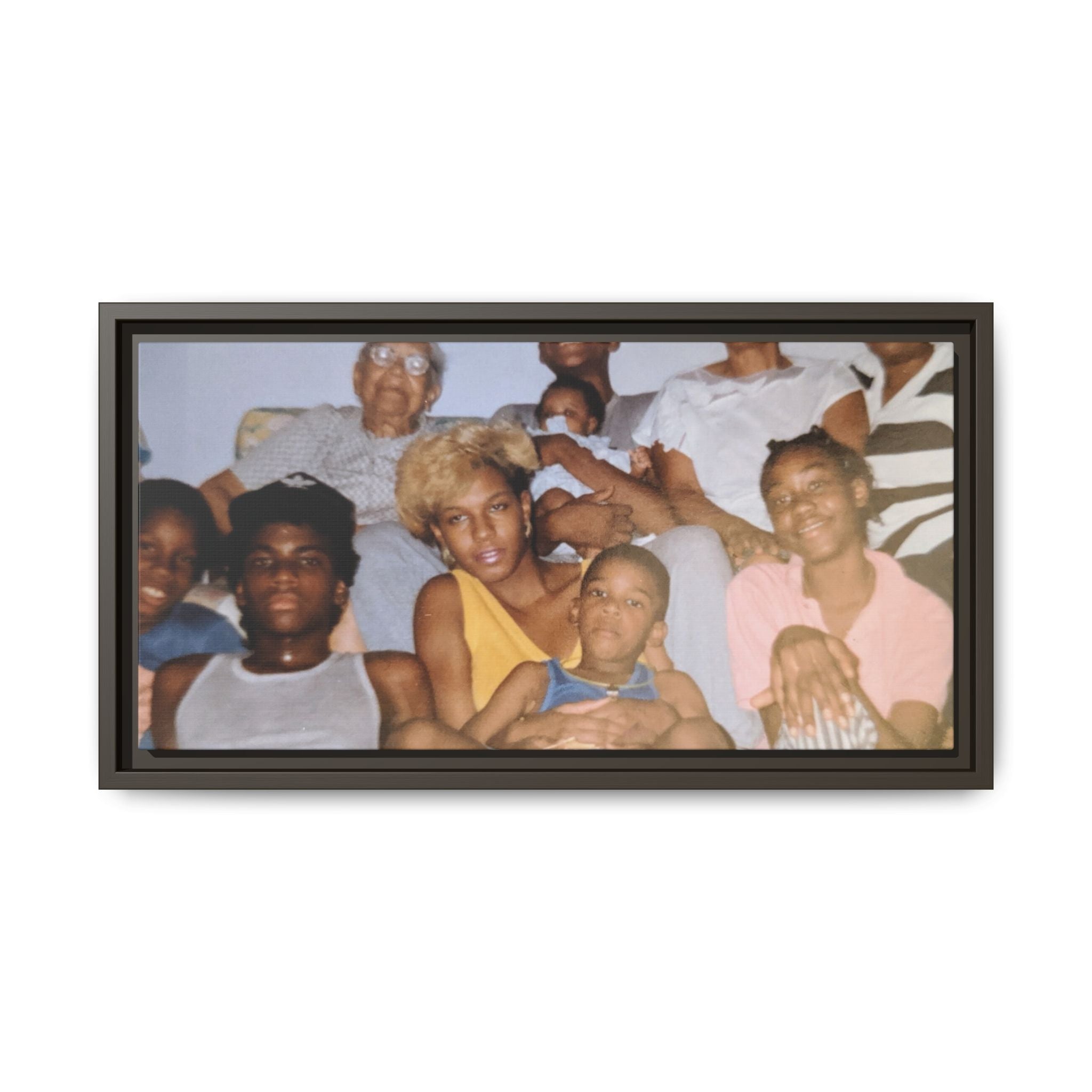 Ccustomizable Framed Canvas — Horizontal Matte Wall Art