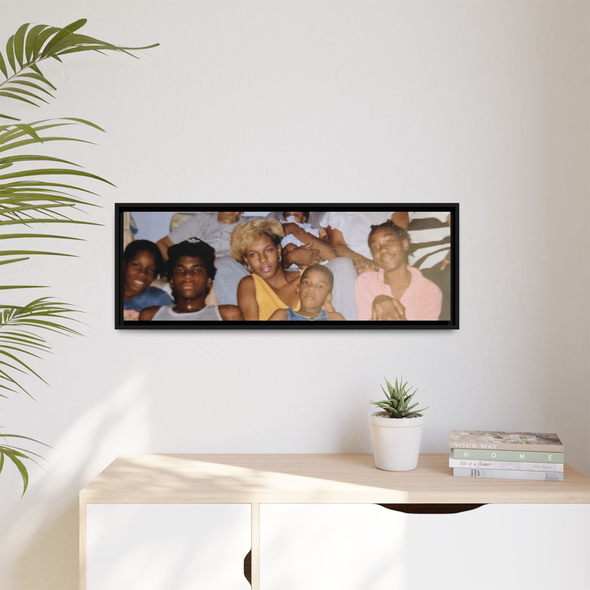 Ccustomizable Framed Canvas — Horizontal Matte Wall Art