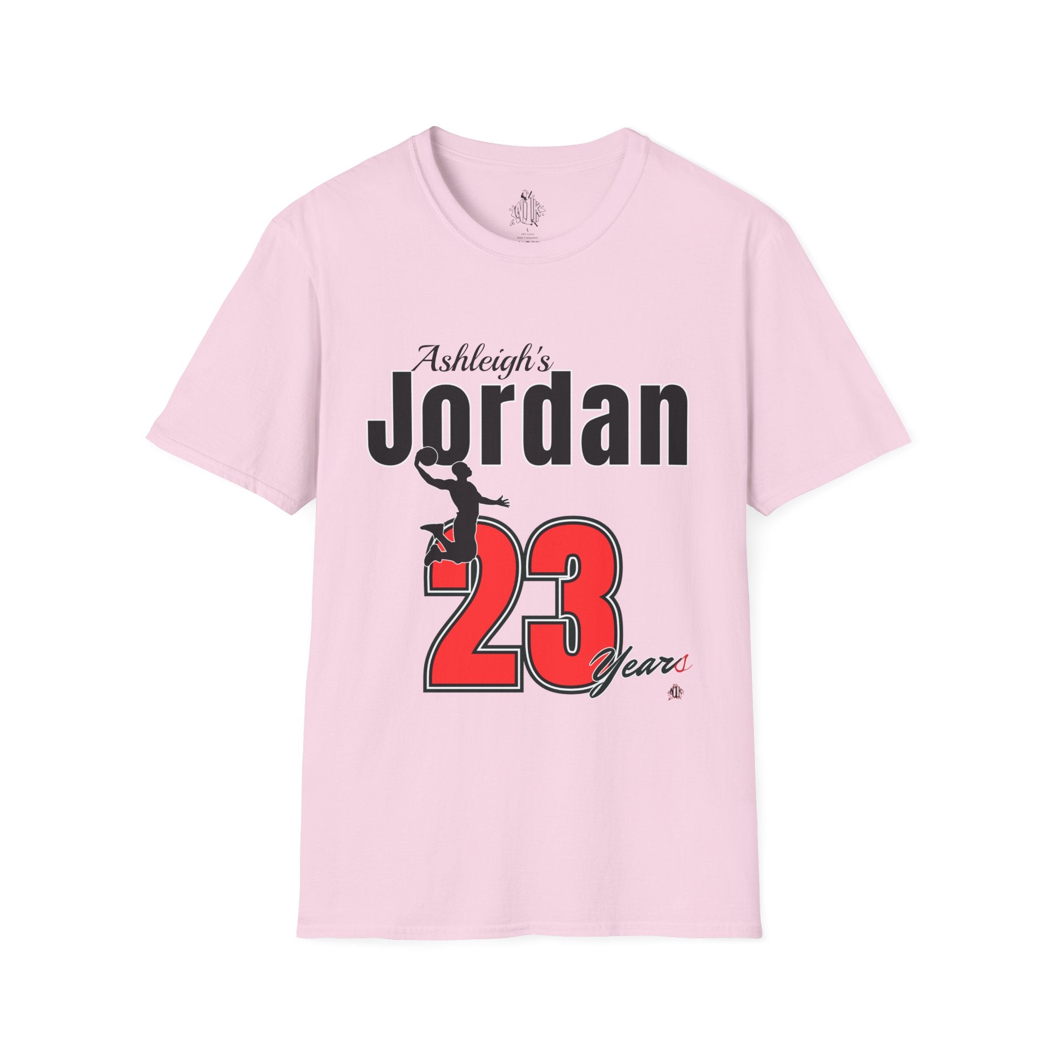 Jordan 23 Basketball Player Name T-Shirt — Personalized Jordan 23' Sport Tee