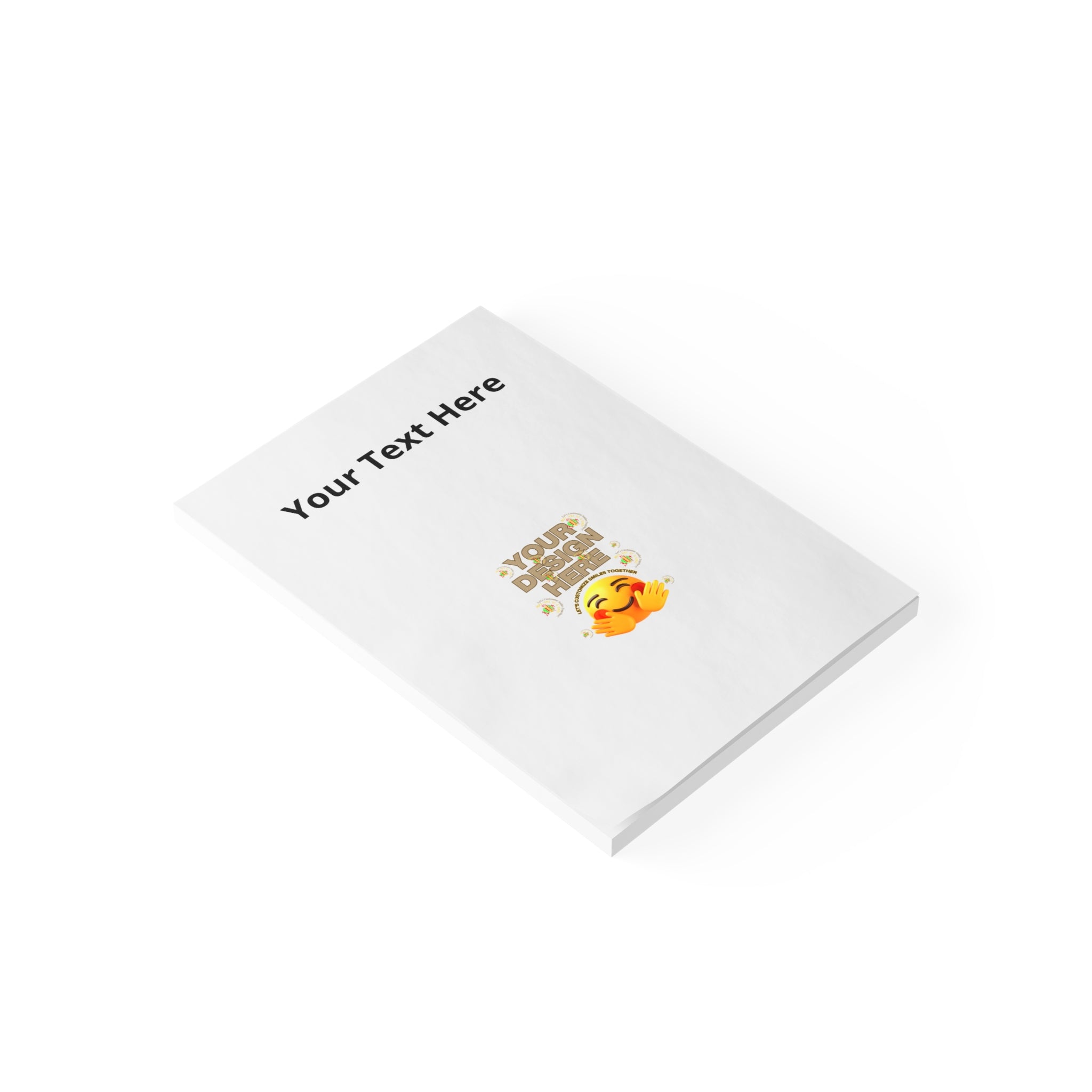 Custom Post-it Note Pad — Personalized Text & Design Sticky Notes