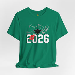 2026 Graduation Tee, Unisex Graduation Shirt, Class of 2026 Apparel, Kiss My Grad Tee, Trendy Graduation Gift, Celebration T-shirt, [...]