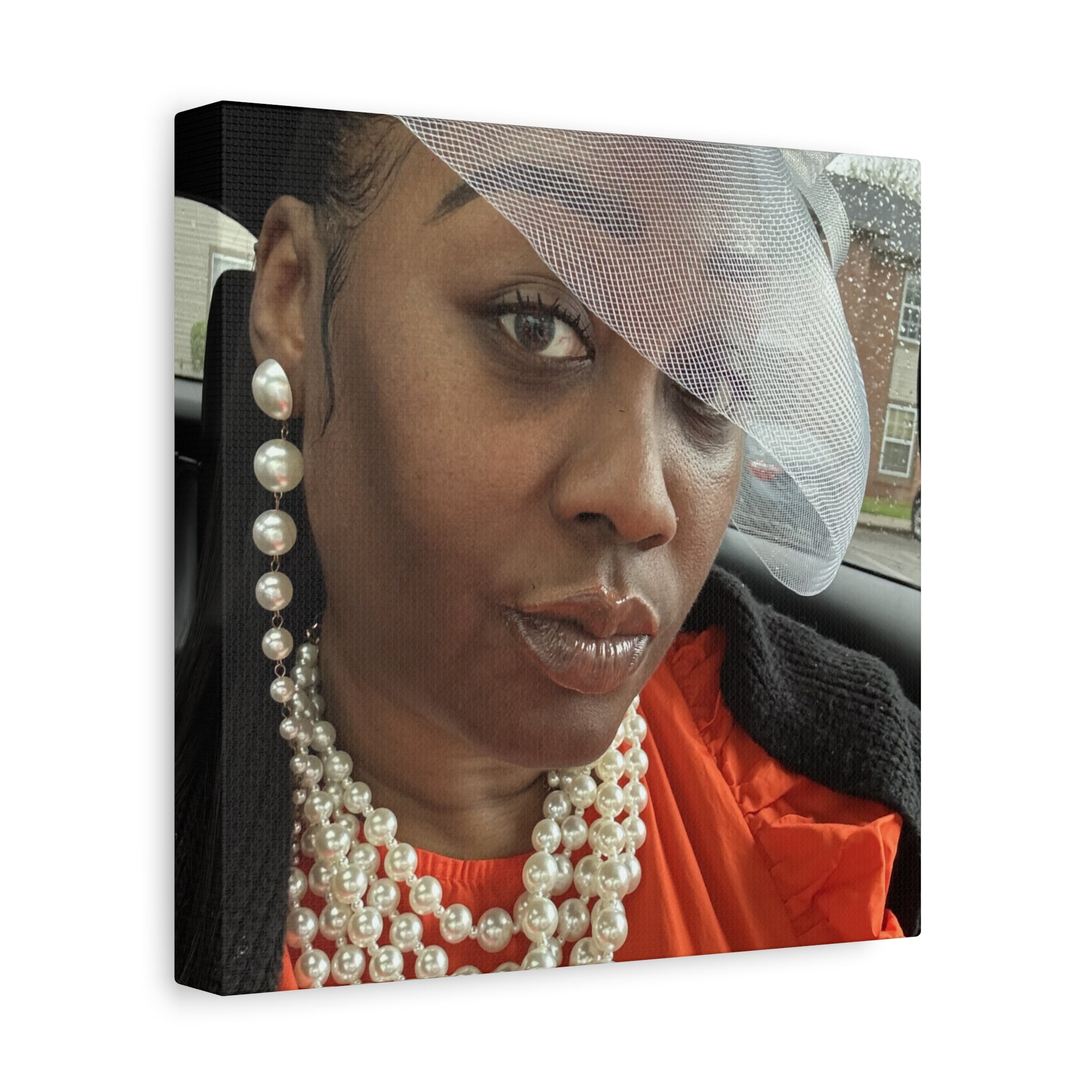Personalize with your Photo Canvas Print — Square  Matte Wall Art (1.25")