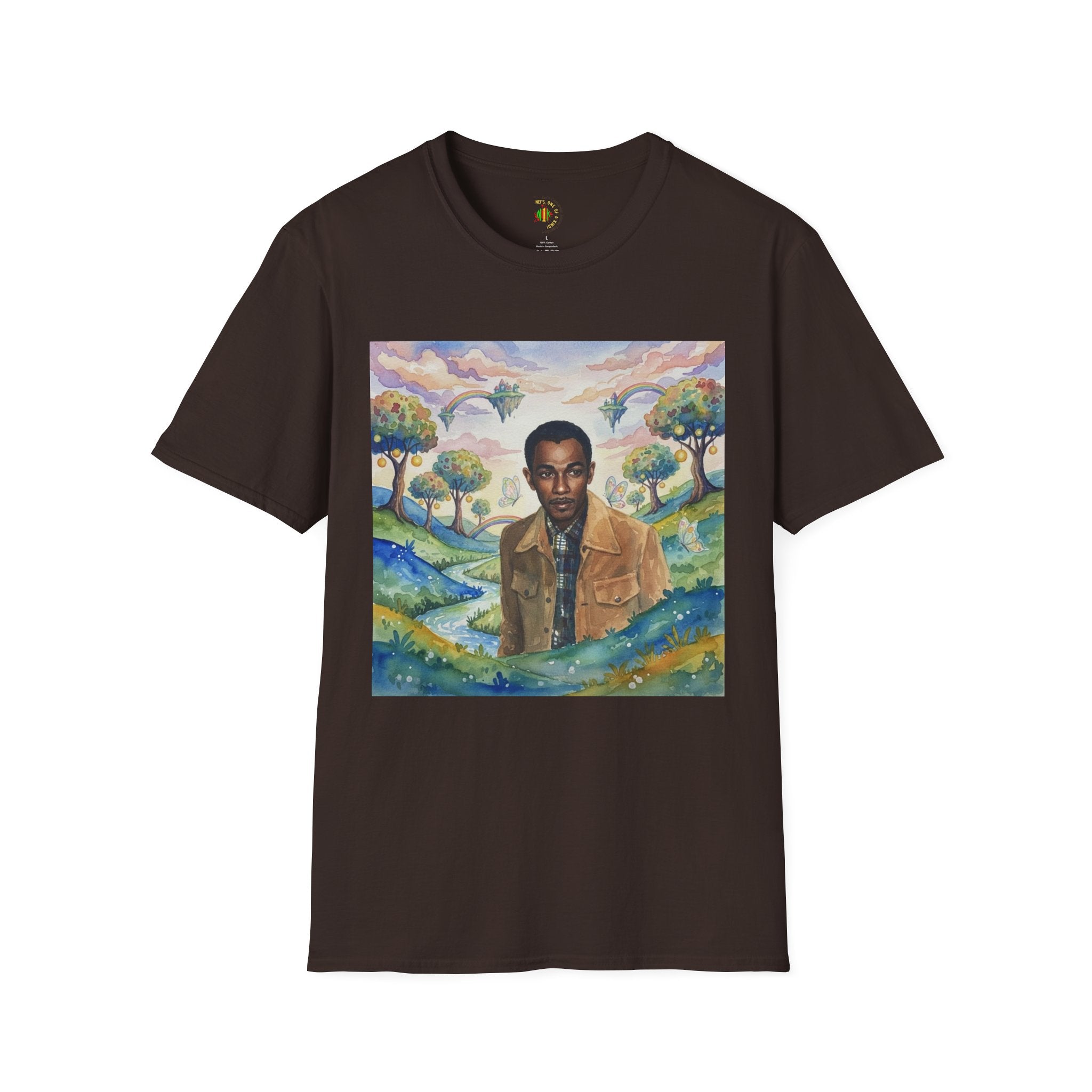 Todd Another Customized Smile Portrait Tee Graphic T-Shirt