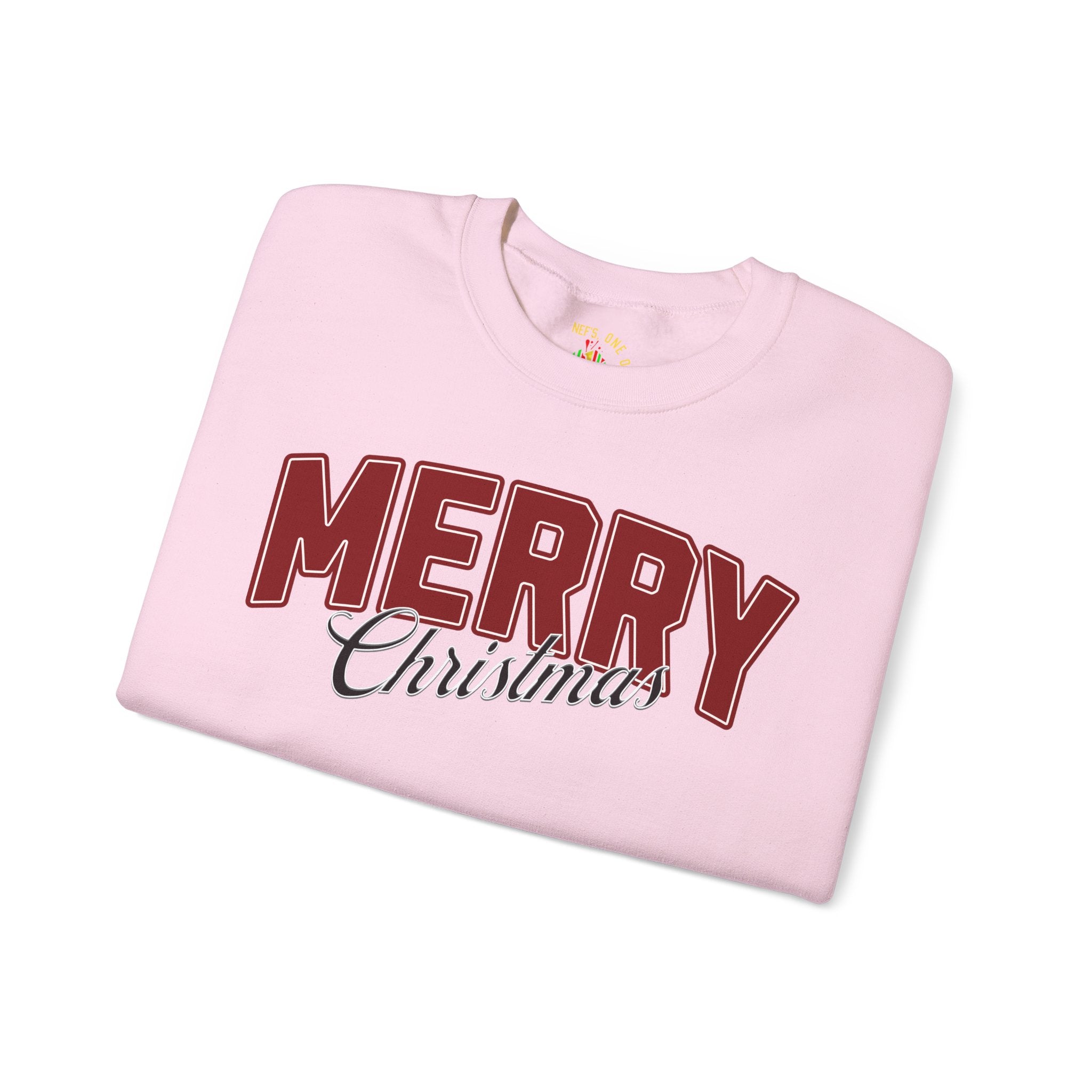 Merry Christmas Holiday Crewneck Sweatshirt