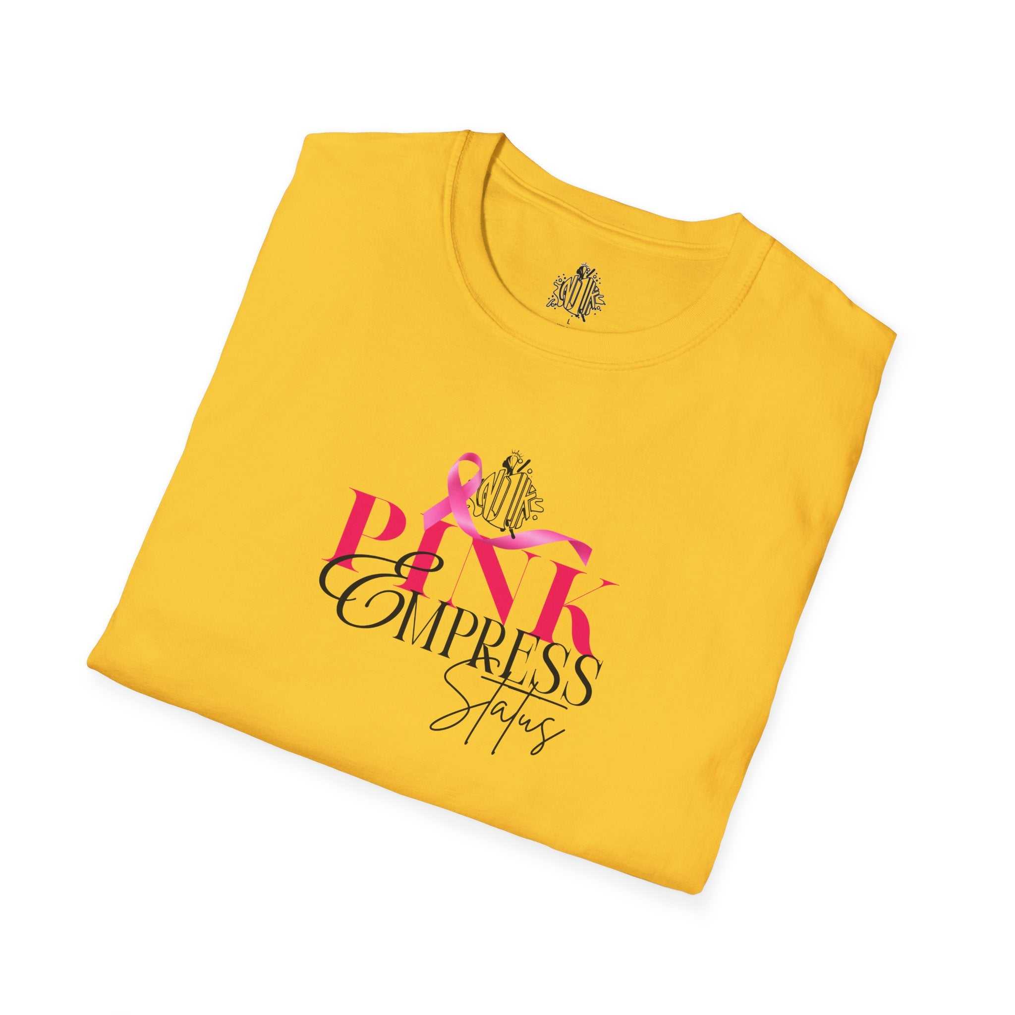 Pink Empress Ladies T-Shirt – 'Pink Empress' Script Graphic