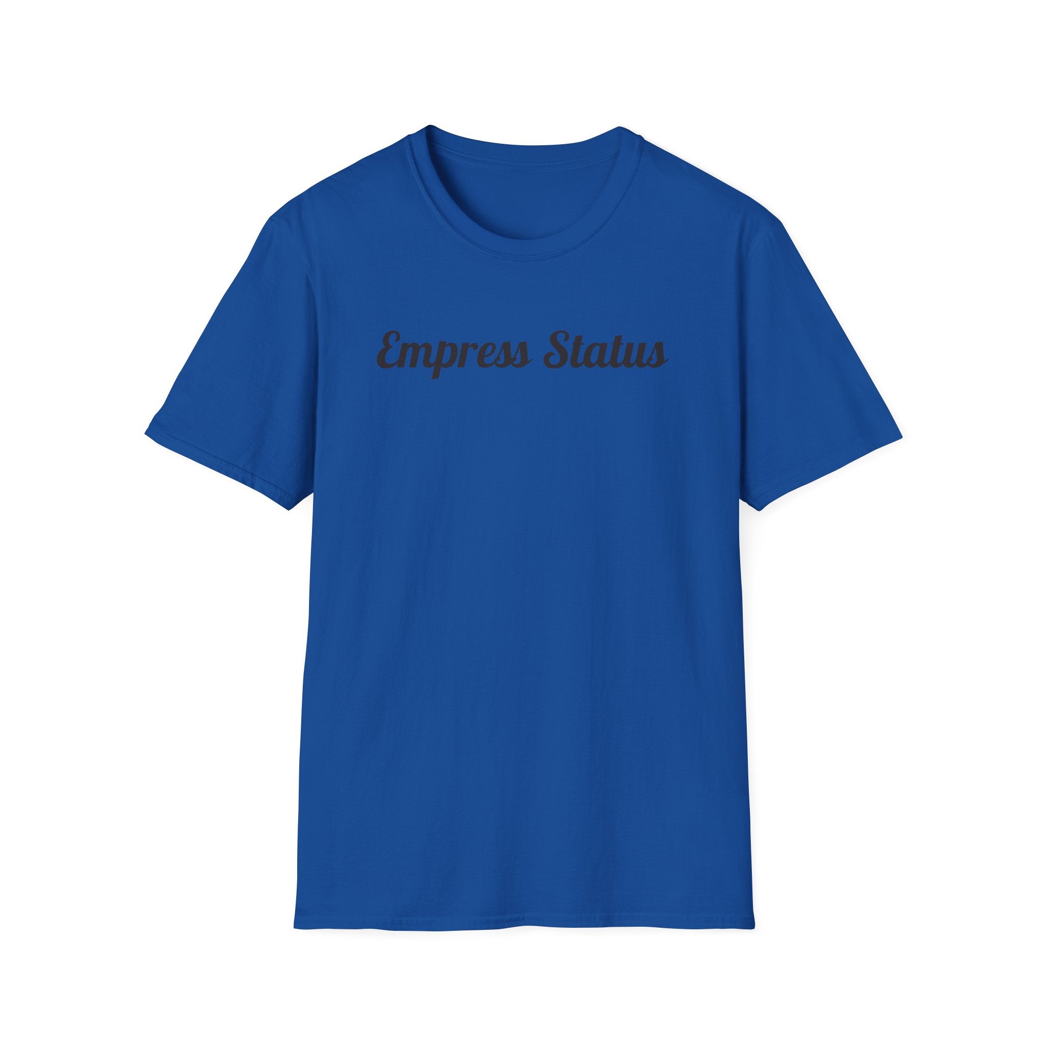 Black Glitter Empress Status Unisex Softstyle T-Shirt