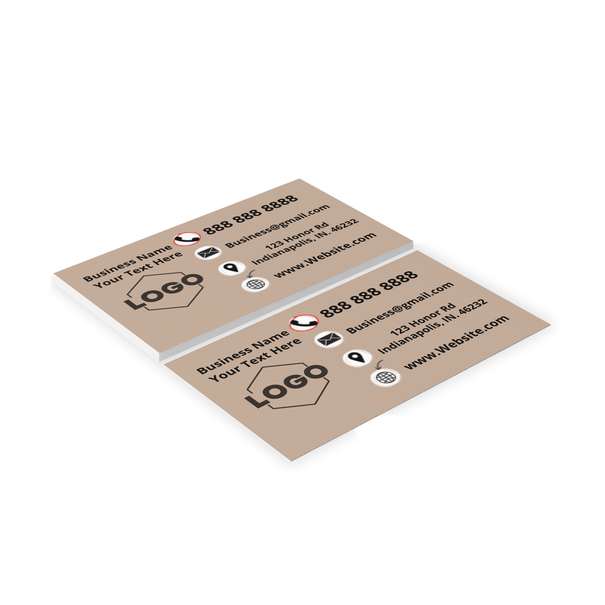Quick and Easy No Think Business Cards