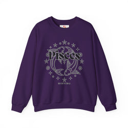 Pisces Unisex Casual Crewneck Sweatshirt