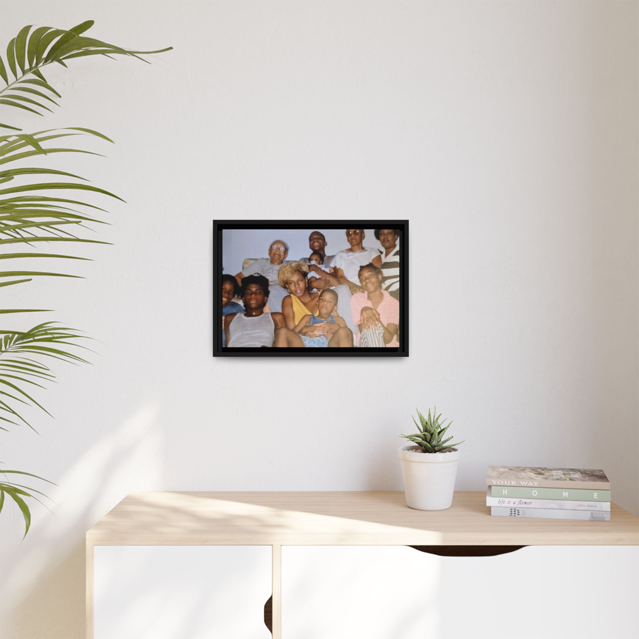 Ccustomizable Framed Canvas — Horizontal Matte Wall Art