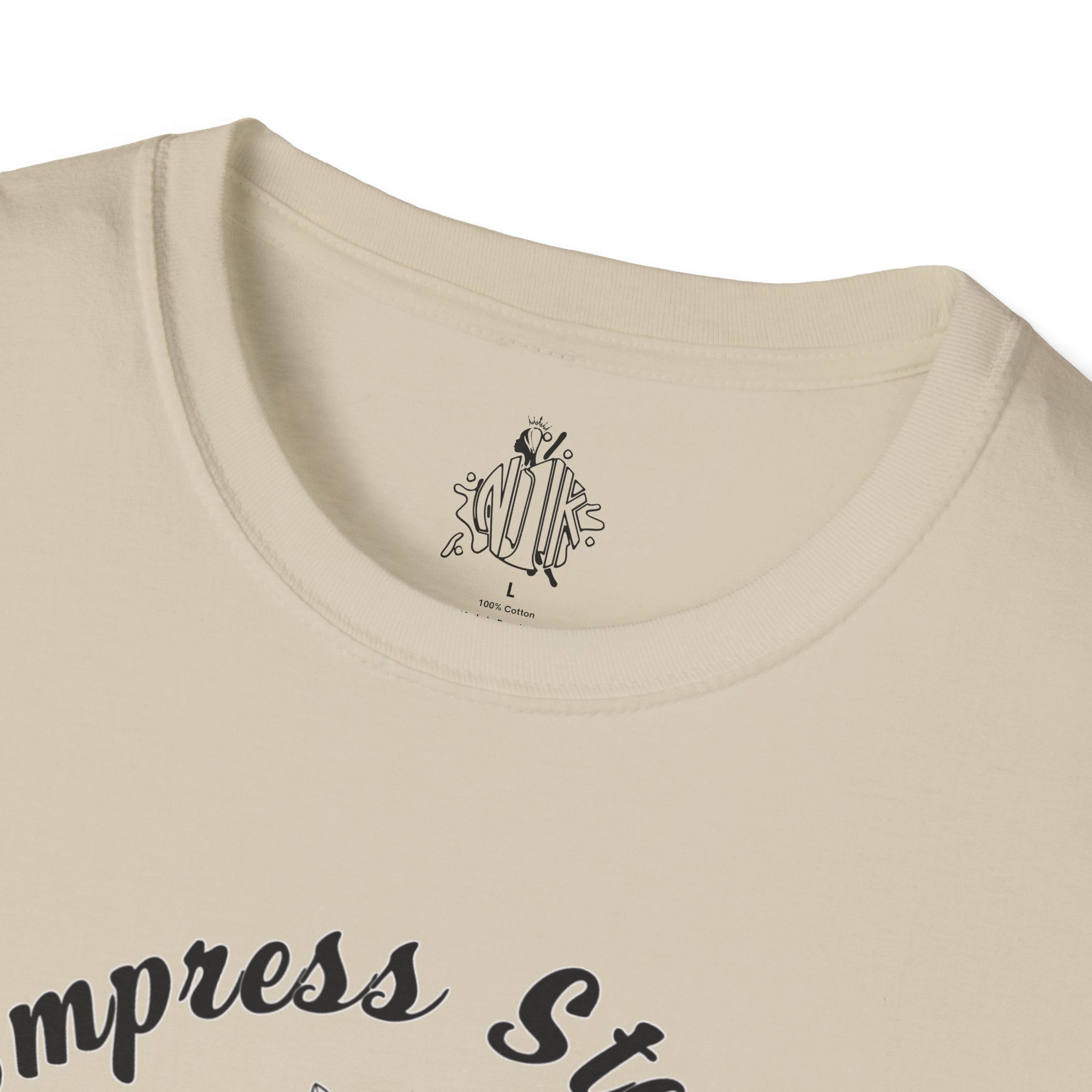 Empress Black Girl Floral Status T-shirt