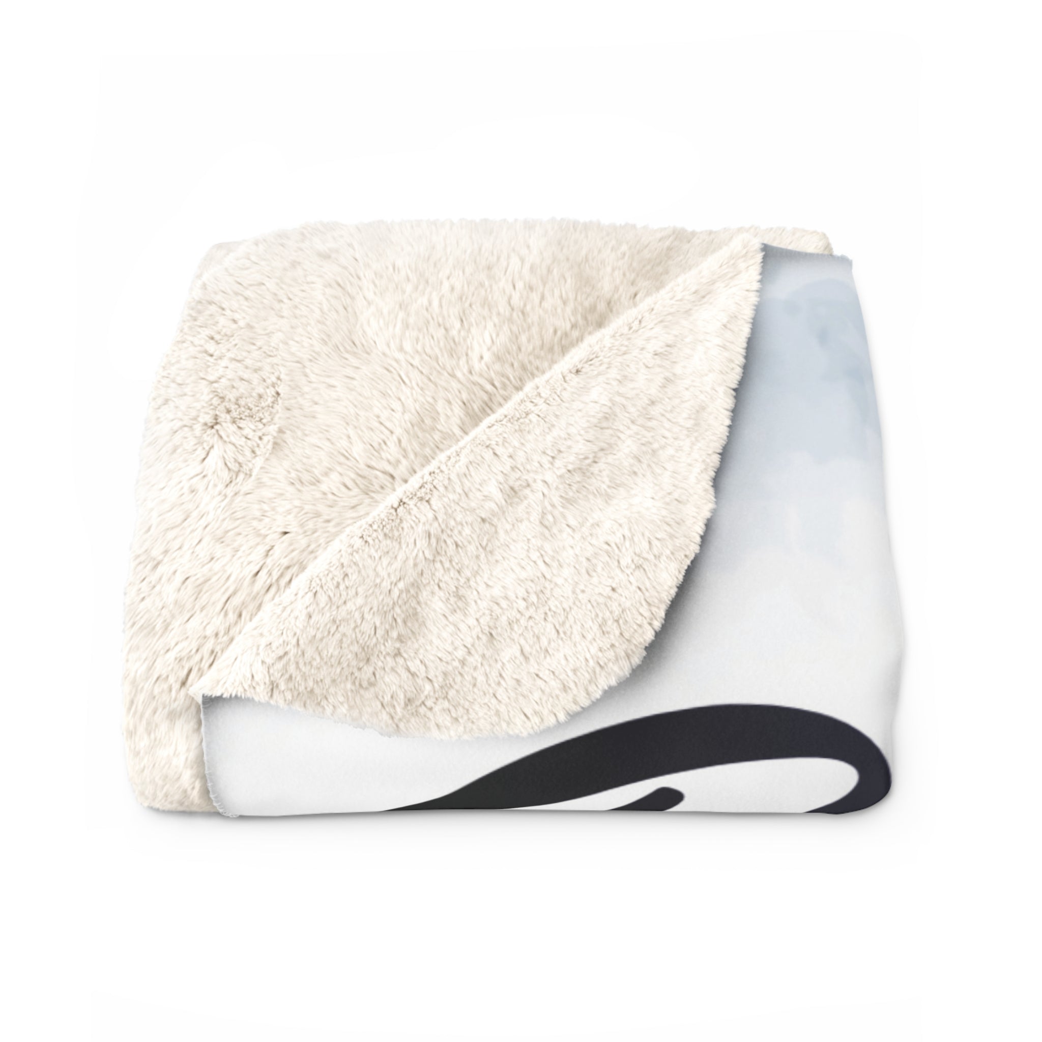 Personalized Sherpa Fleece Blanket — Custom 3-Photo Cozy Throw