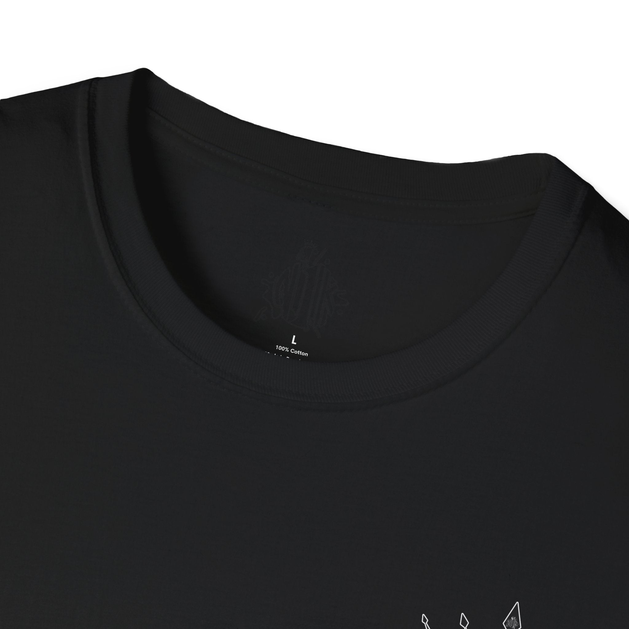 Eye of Horus Chest Logo Empress Tee — Minimal Egyptian Symbol T-Shirt