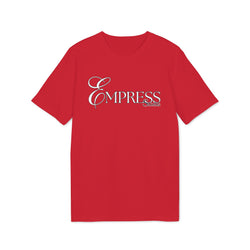 Empress Status Embroidered T-Shirt for Creators, Fashionable Graphic Tee, Casual Wear, Gifts for Creatives, Art Lover Apparel
