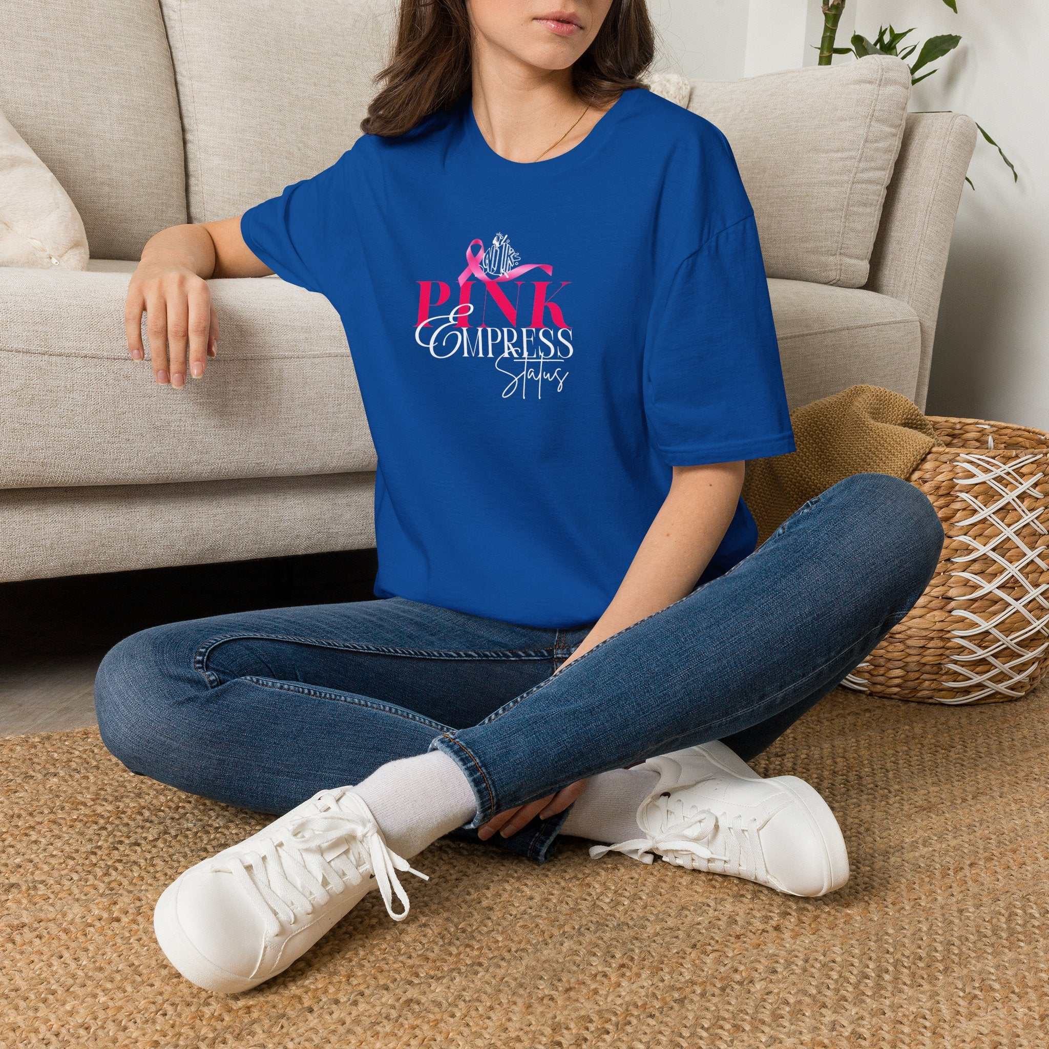 Pink Empress Ladies T-Shirt – 'Pink Empress' Script Graphic
