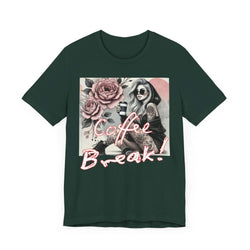 Coffee Break Unisex Jersey Short Sleeve Tee